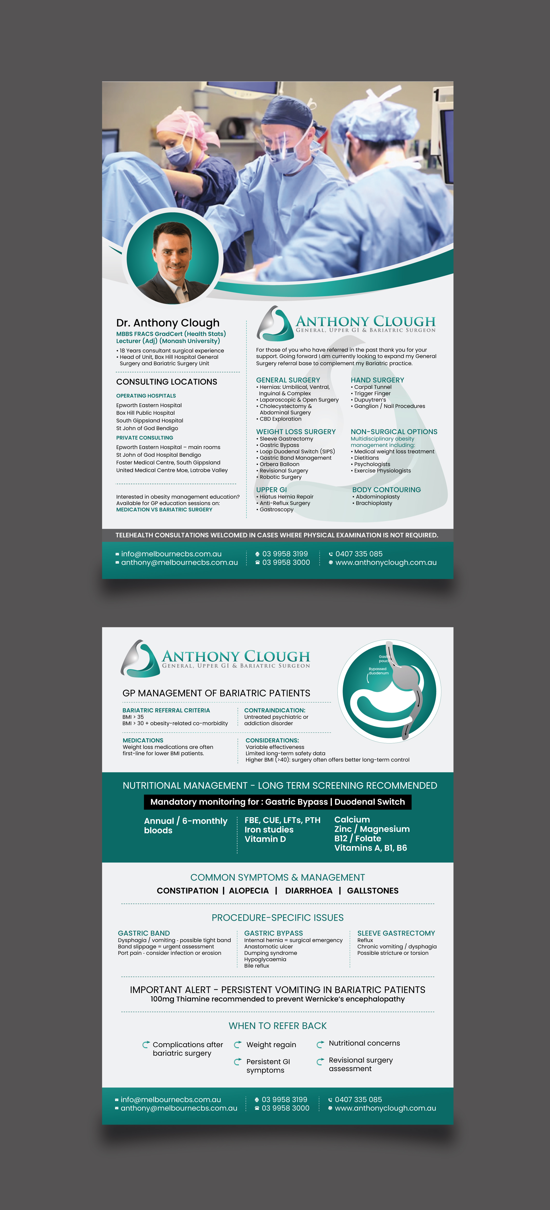 Diseño de Flyer por saurov para Anthony Clough | Diseño #37289411
