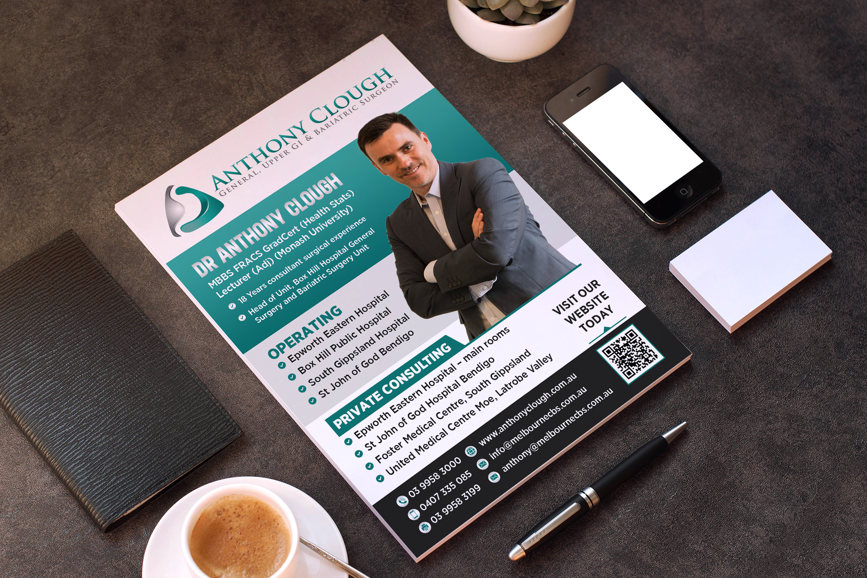 Diseño de Flyer por GraphicsGuru para Anthony Clough | Diseño #37311267