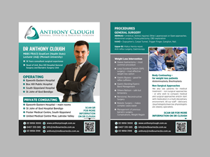 Flyer-Design von GraphicsGuru für Anthony Clough | Design: #37311940