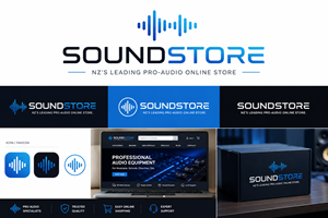 Refresh of website logo for soundstore.co.nz