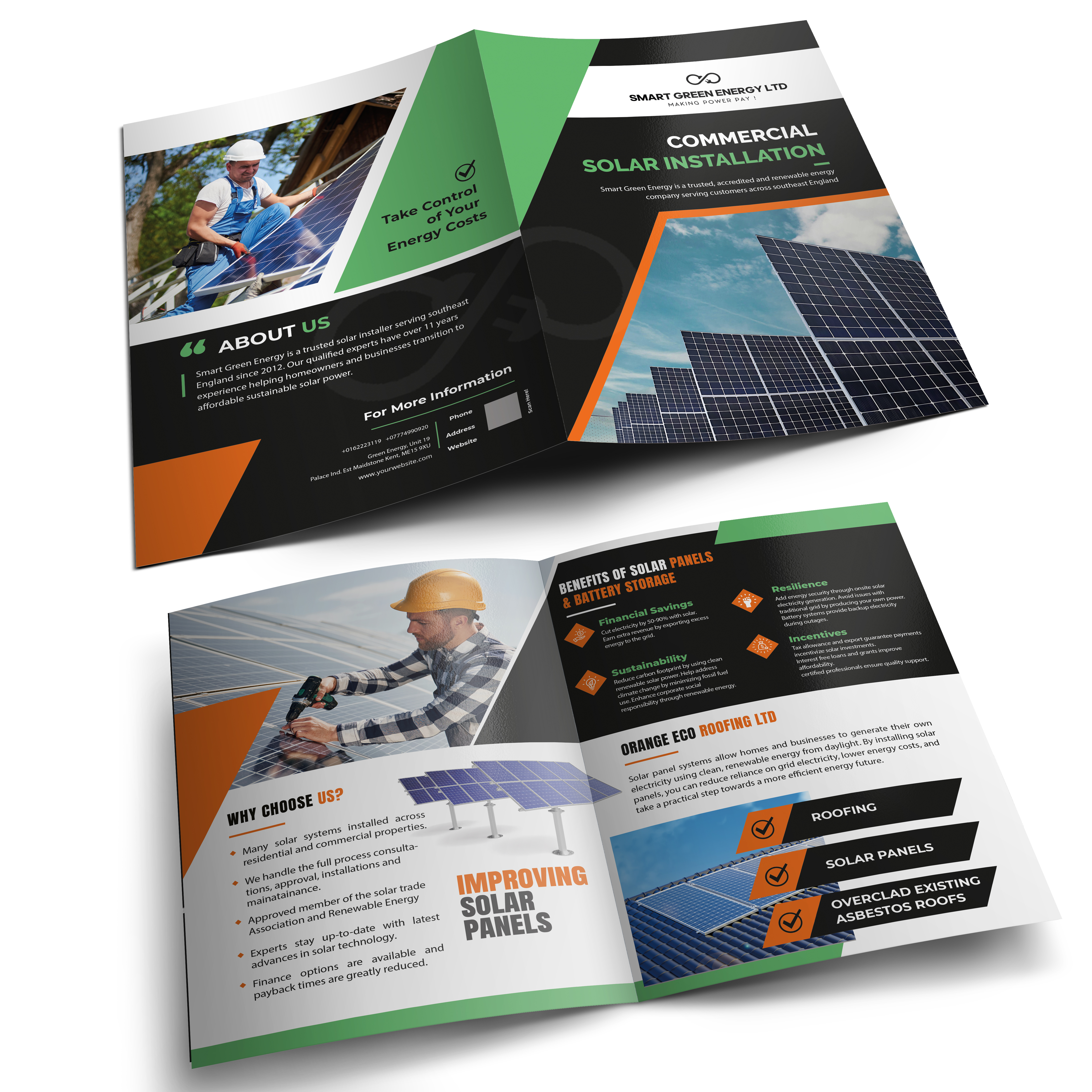 Flyer Design by Osama Soliman for smart green energy ltd | Design #37288607