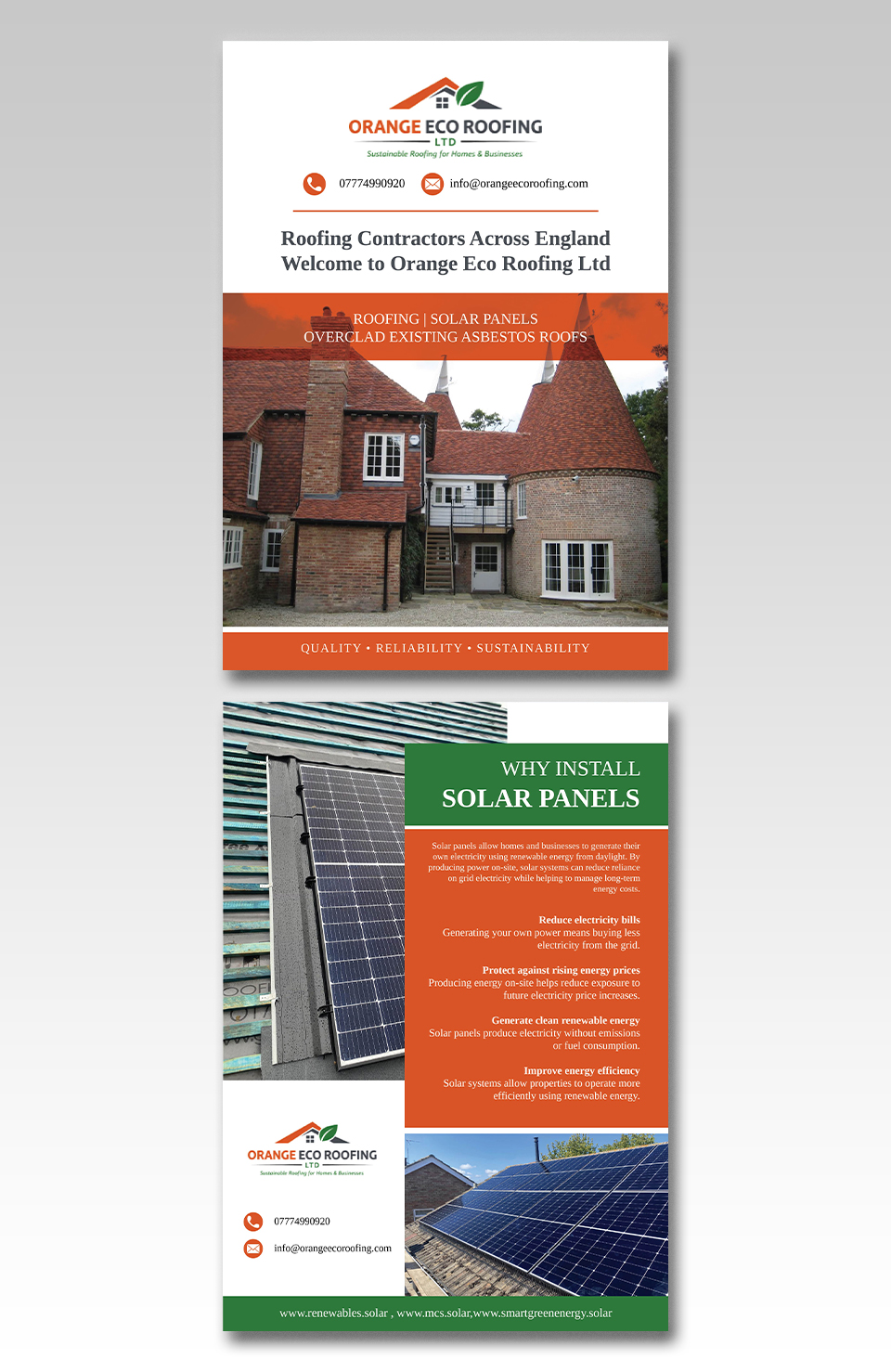 Flyer Design by YourLogoMaster for smart green energy ltd | Design #37292586