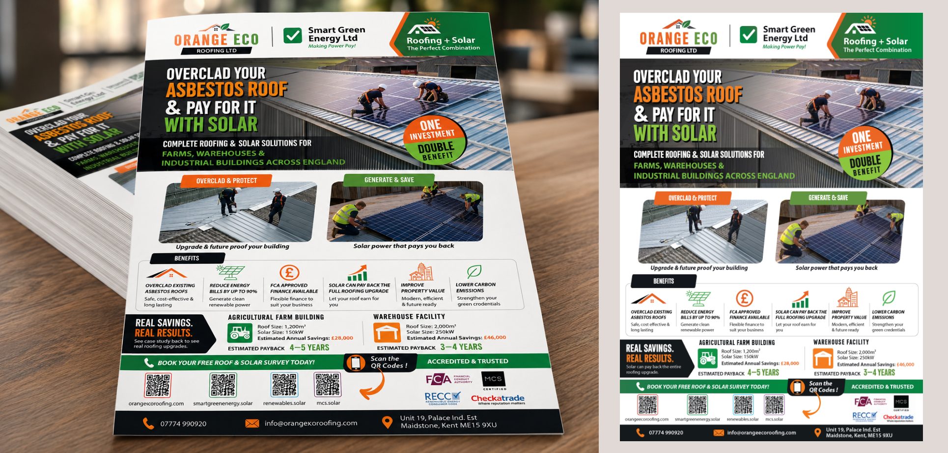 Flyer Design by isaac-satya for smart green energy ltd | Design #37298158