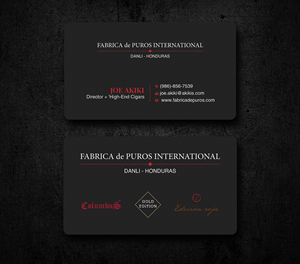 Visitenkarten-Design von Uttom 2 für dieses Projekt | Design: #37288872