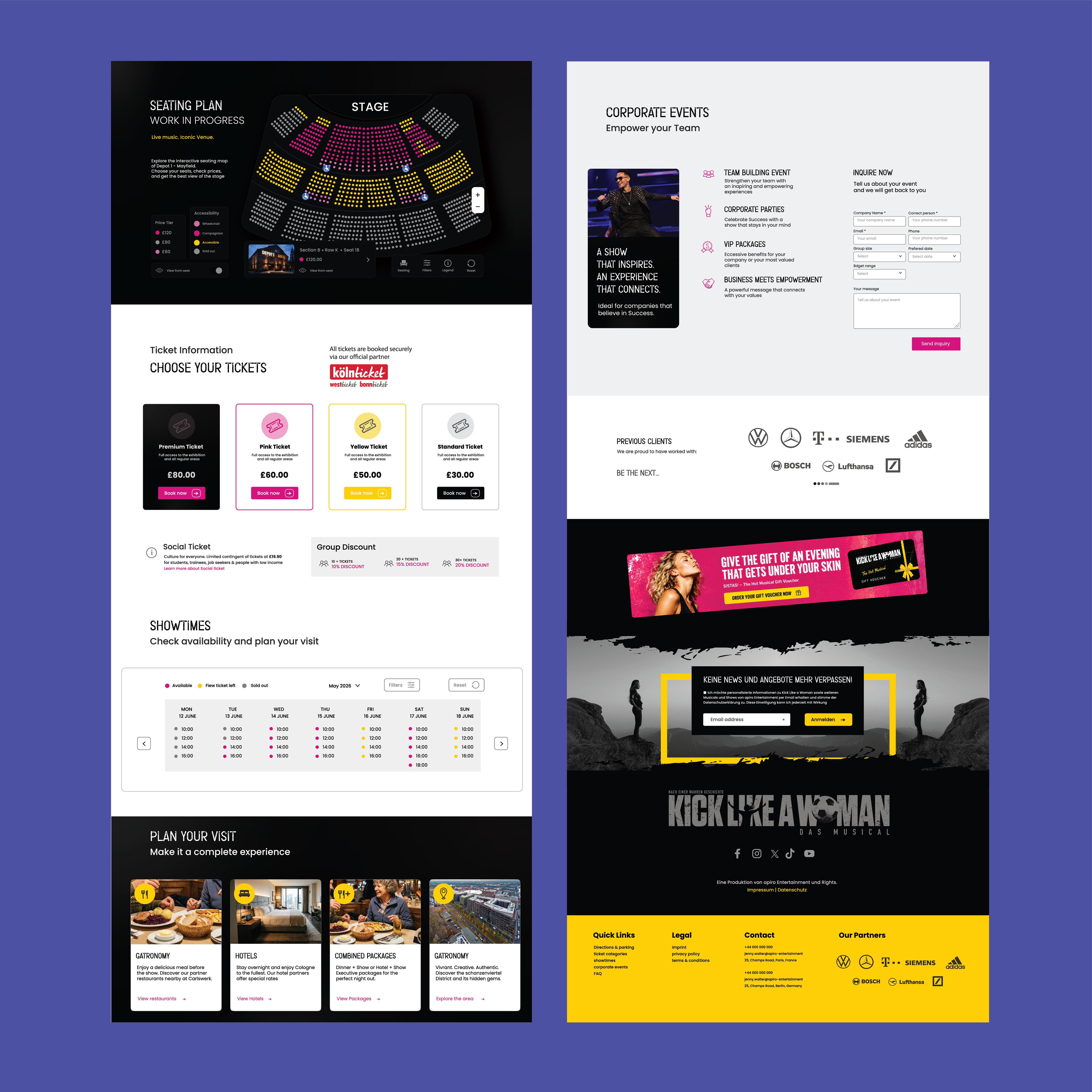 Web Design by Yetumia for apiro Entertainment GmbH&Co.KG  | Design #37305579