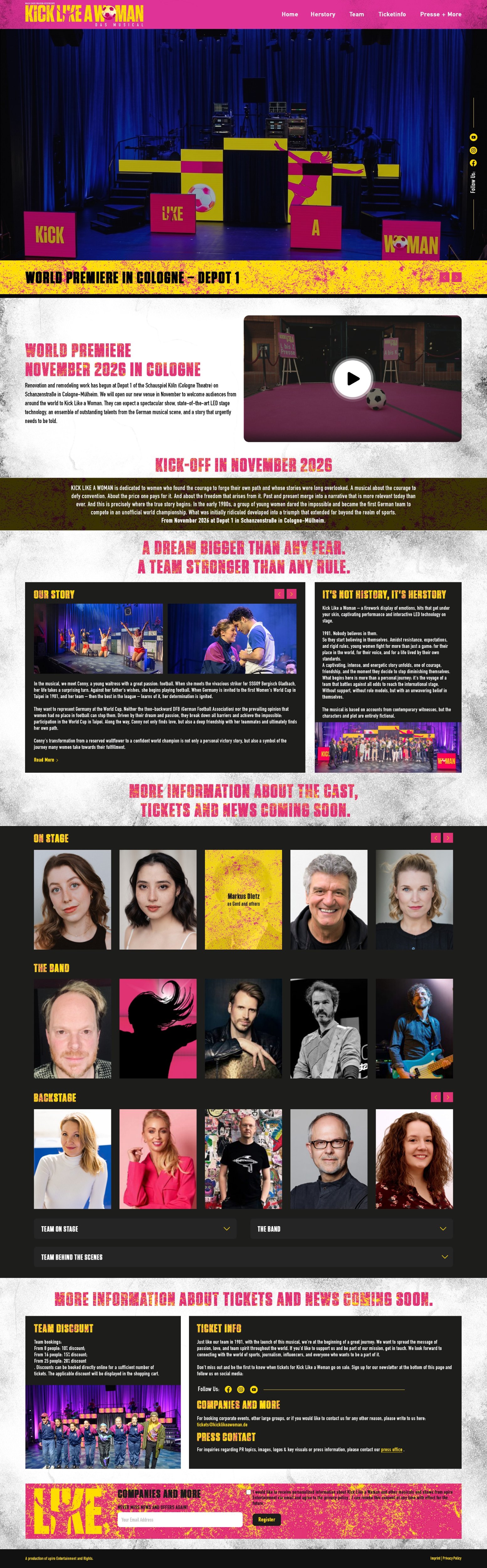 Web Design by NetSpidy for apiro Entertainment GmbH&Co.KG  | Design #37314636