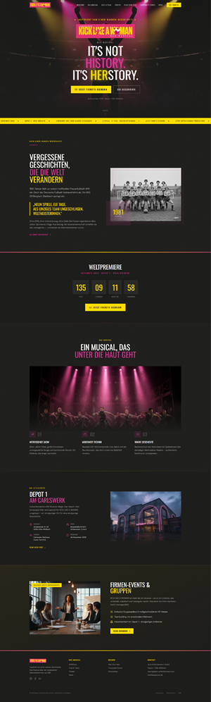 Web Design by MICH® for apiro Entertainment GmbH&Co.KG  | Design: #37397382