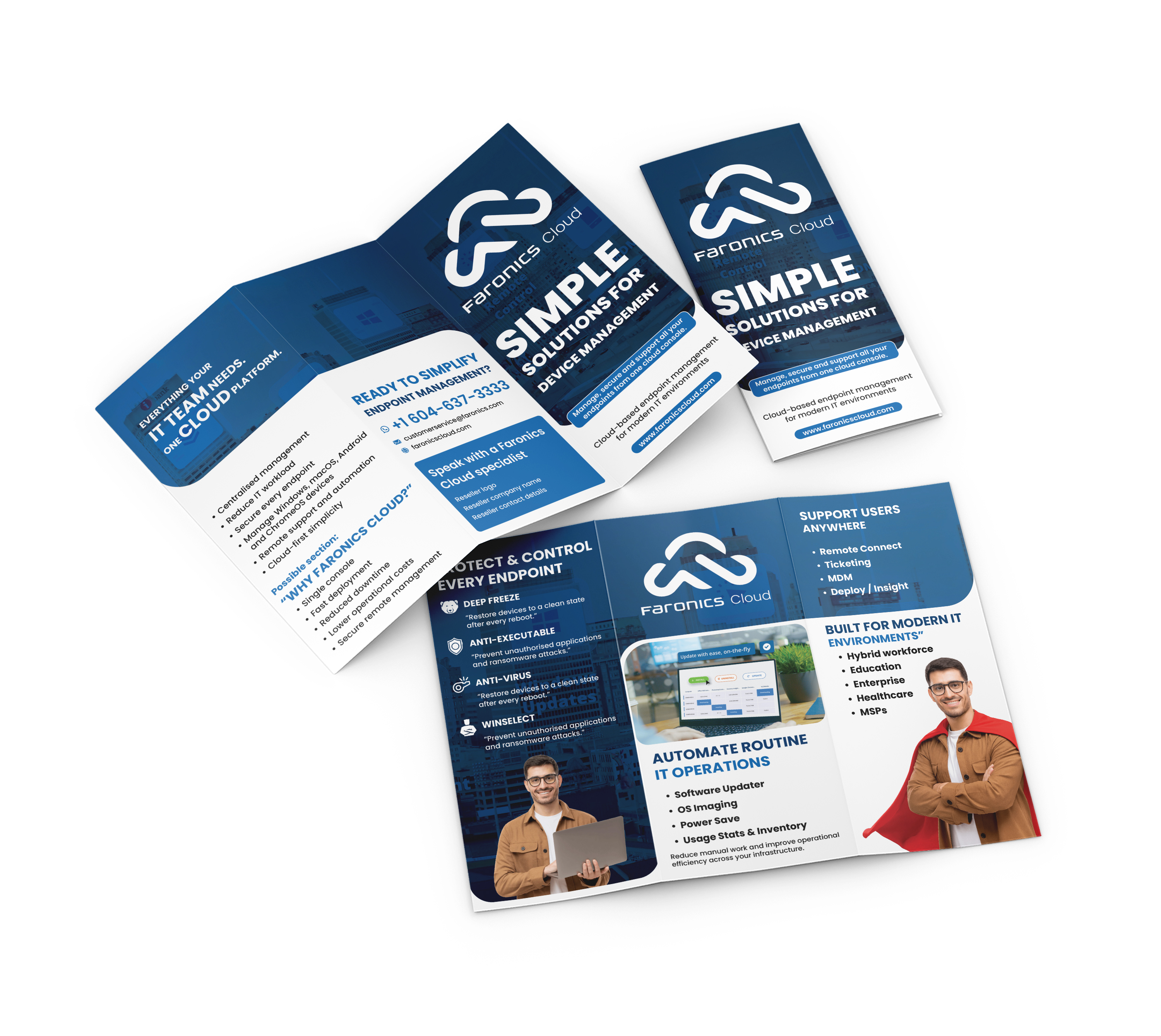 Flyer-Design von Talha Ahmad für Faronics | Design #37302044