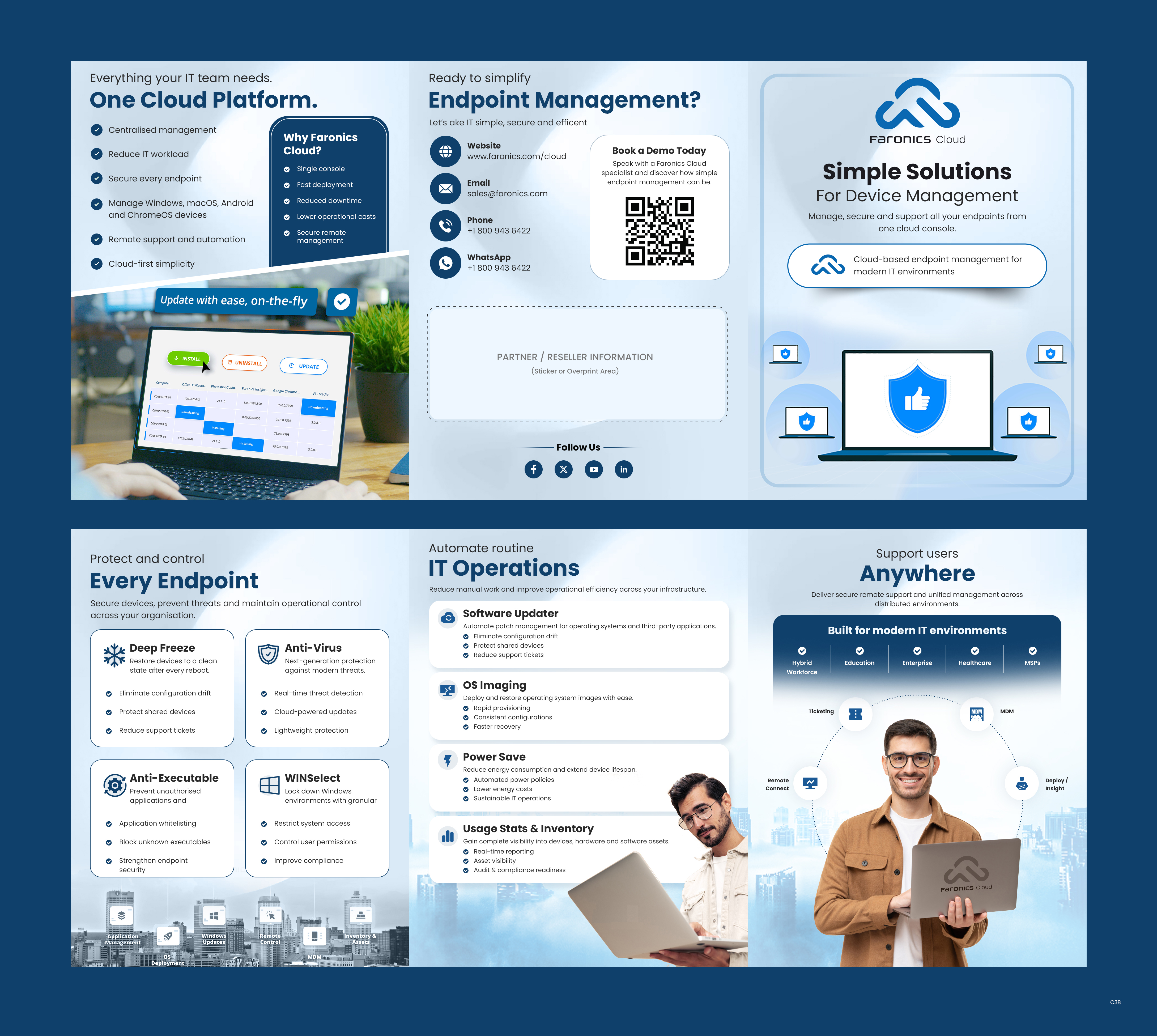 Flyer-Design von pb für Faronics | Design #37304097