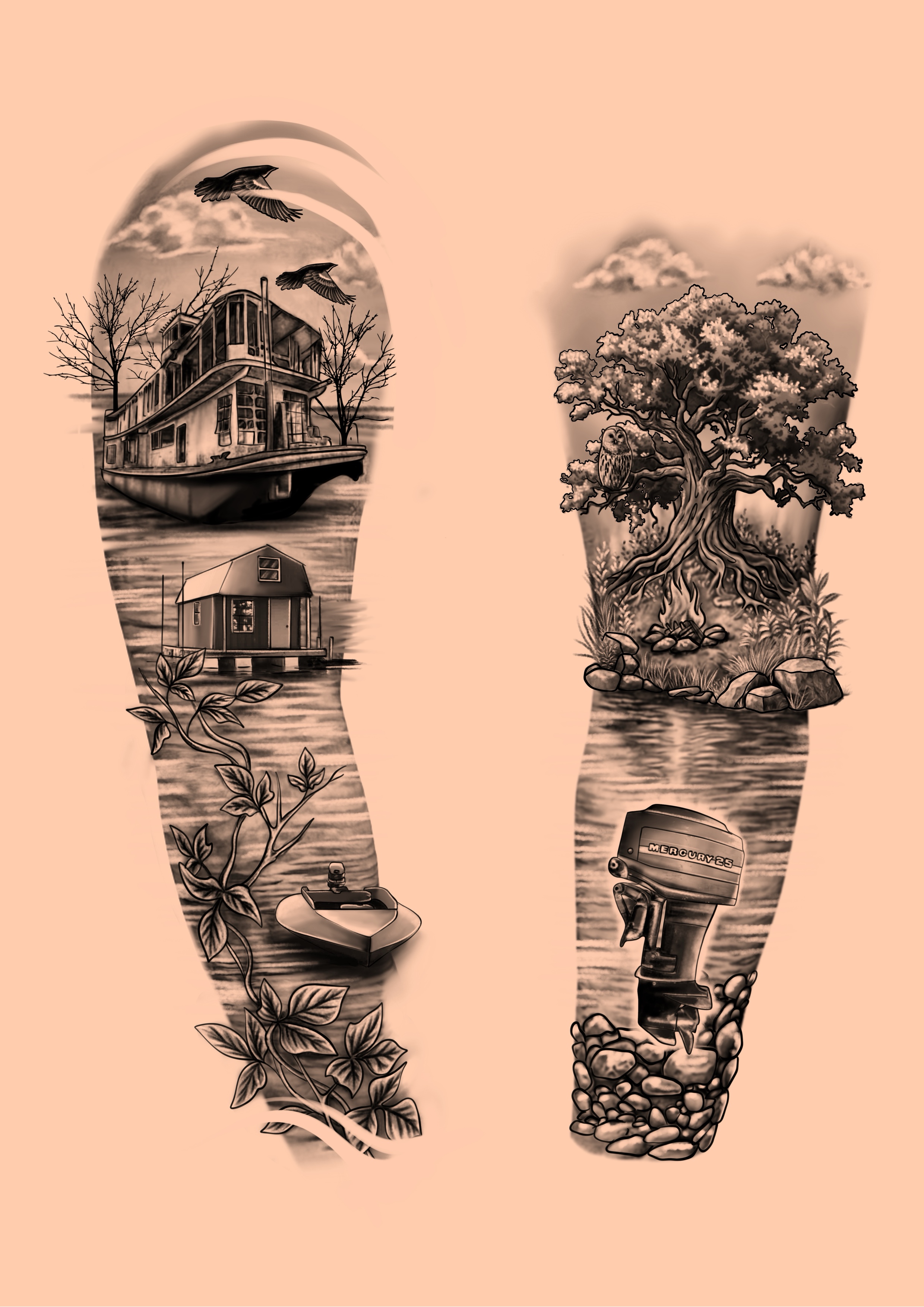 Tattoo Design by Omelas for this project | Design #37313664