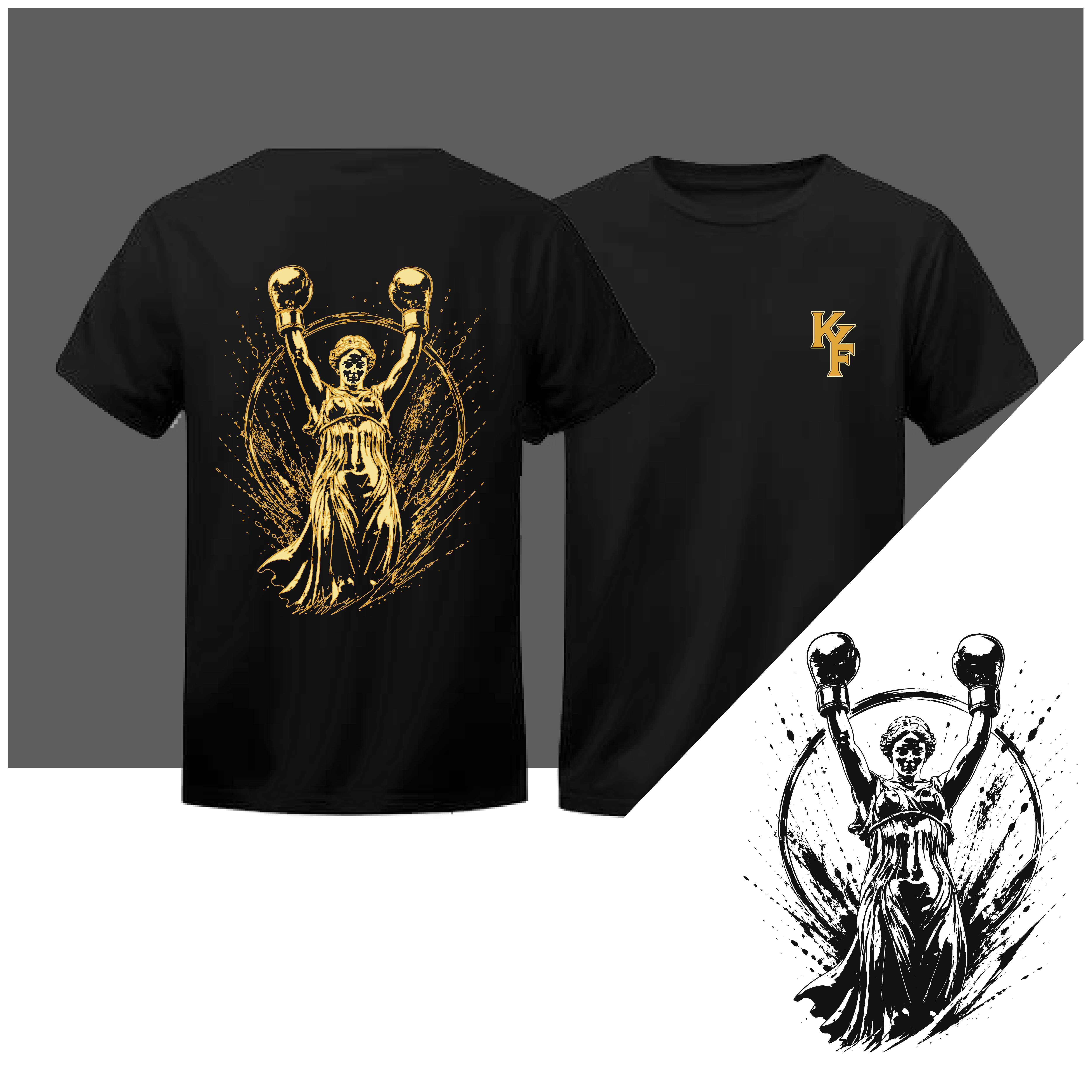 T-shirt Design by onze design for MJ Fitness Krav Maga Center | Design #37301211