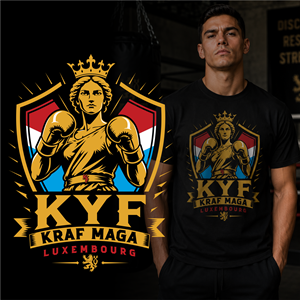 T-shirt Design by Killer Draw for MJ Fitness Krav Maga Center | Design #37302000