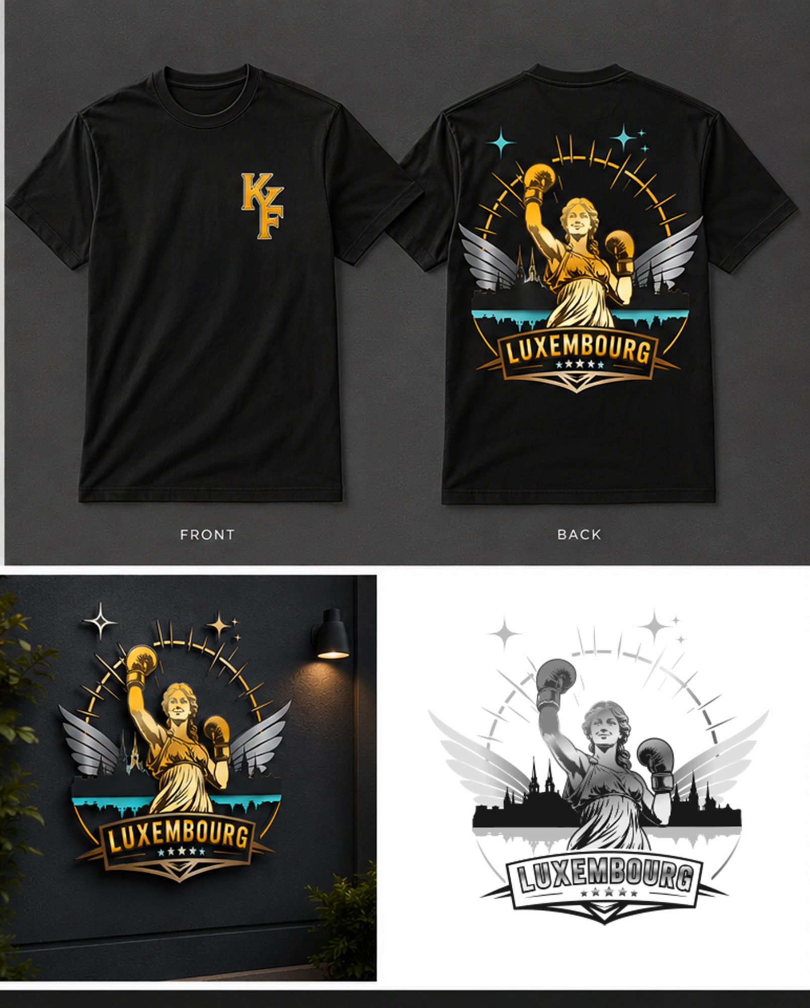 T-shirt Design by Wonderful design for MJ Fitness Krav Maga Center | Design #37305442