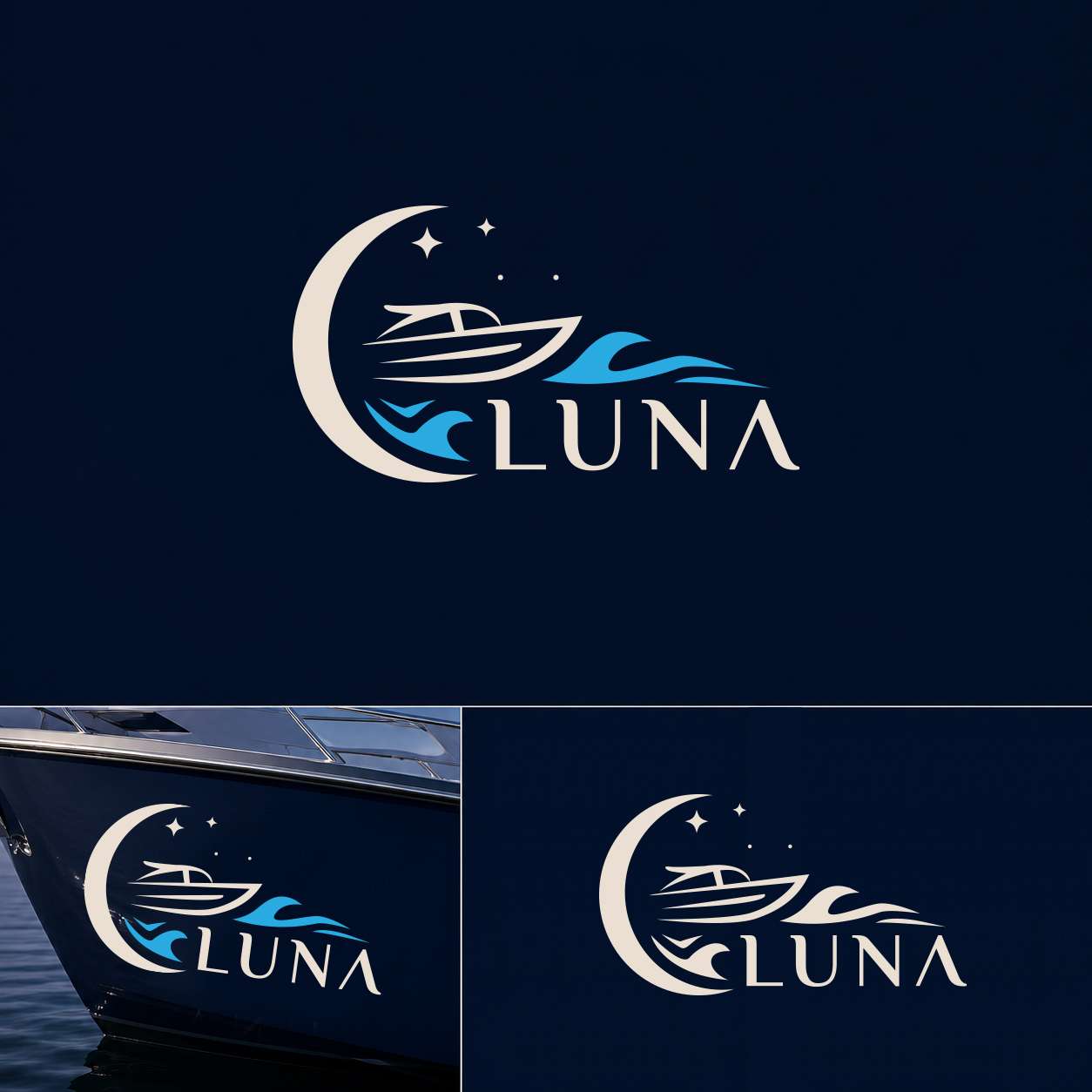 Logo Design by Tanja007 for Luna Cat | Design #37305257