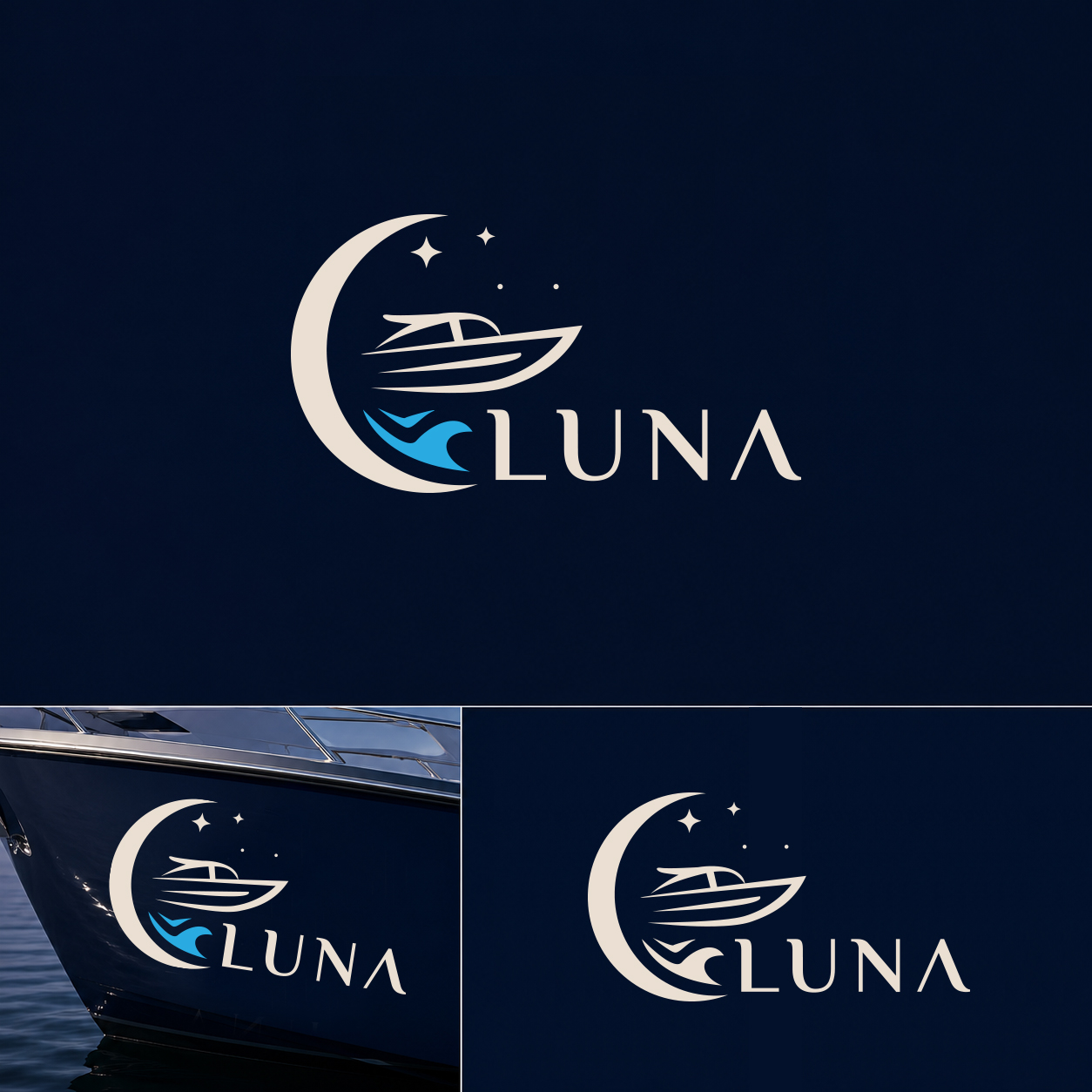 Logo Design by Tanja007 for Luna Cat | Design #37305334