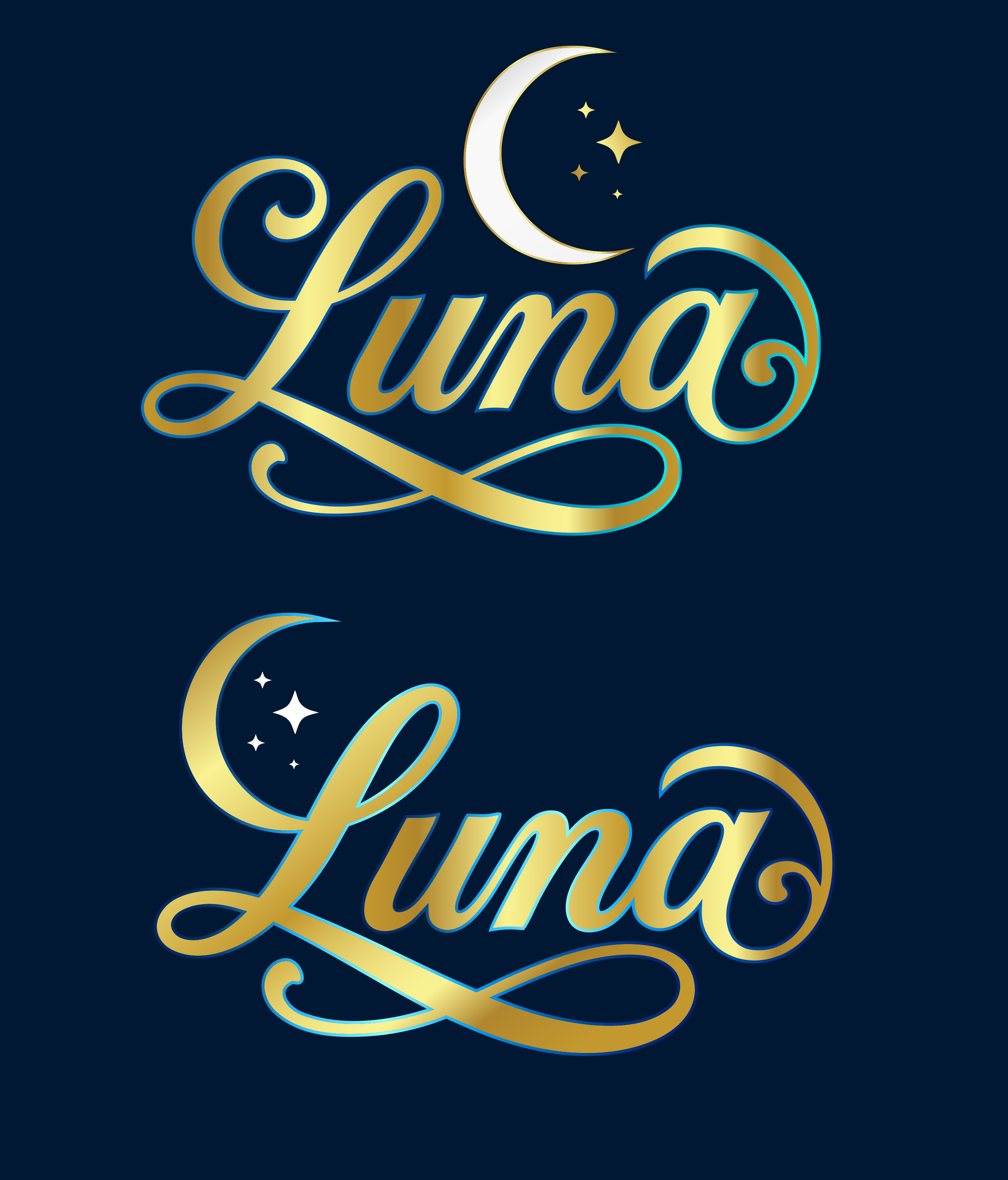 Logo Design by Jelena B for Luna Cat | Design #37300573