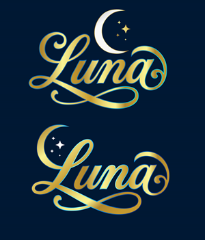 Diseño de Logo por Jelena B para Luna Cat | Diseño: #37300573