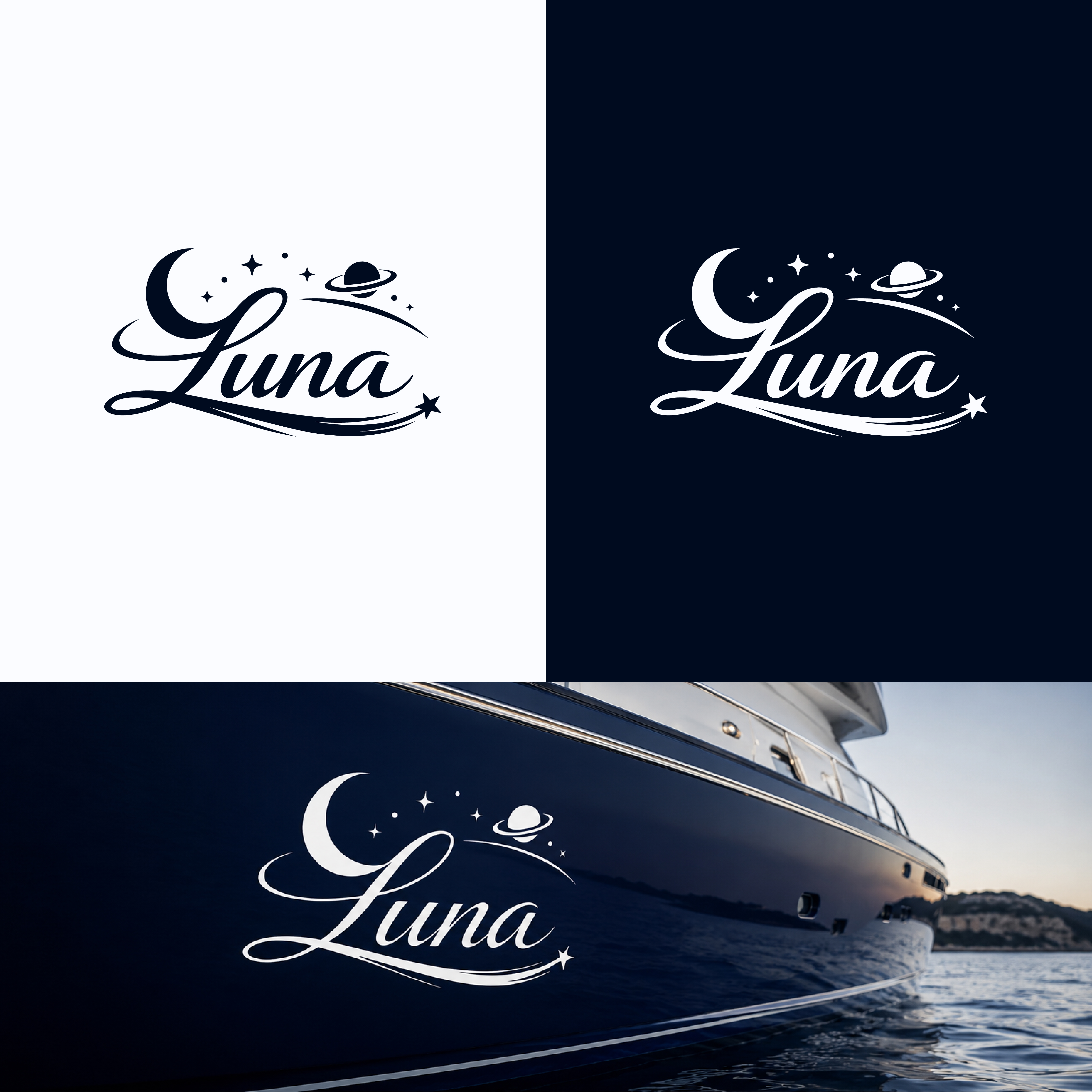 Logo Design by Patrick M for Luna Cat | Design #37318408