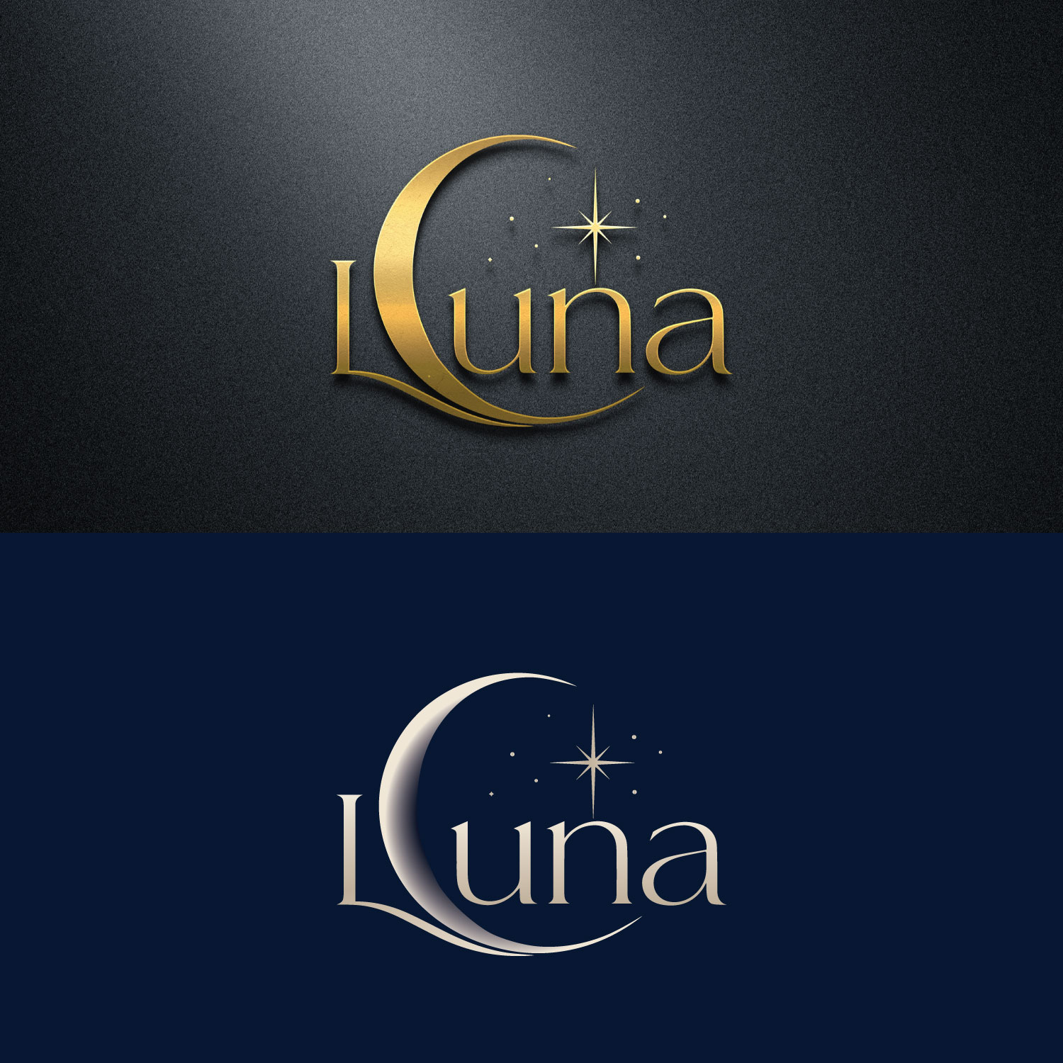 Logo Design by StromDesignHub for Luna Cat | Design #37304512