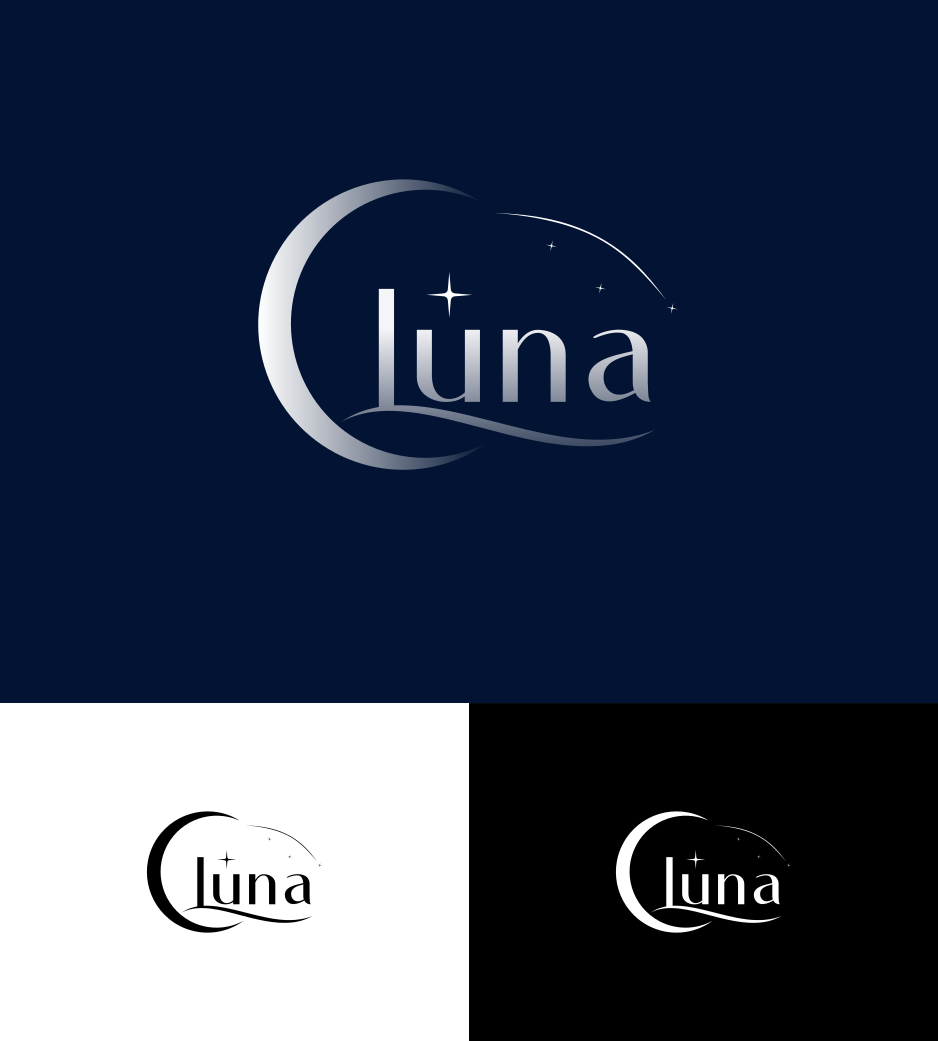 Logo Design by ArkanDesign for Luna Cat | Design #37306106