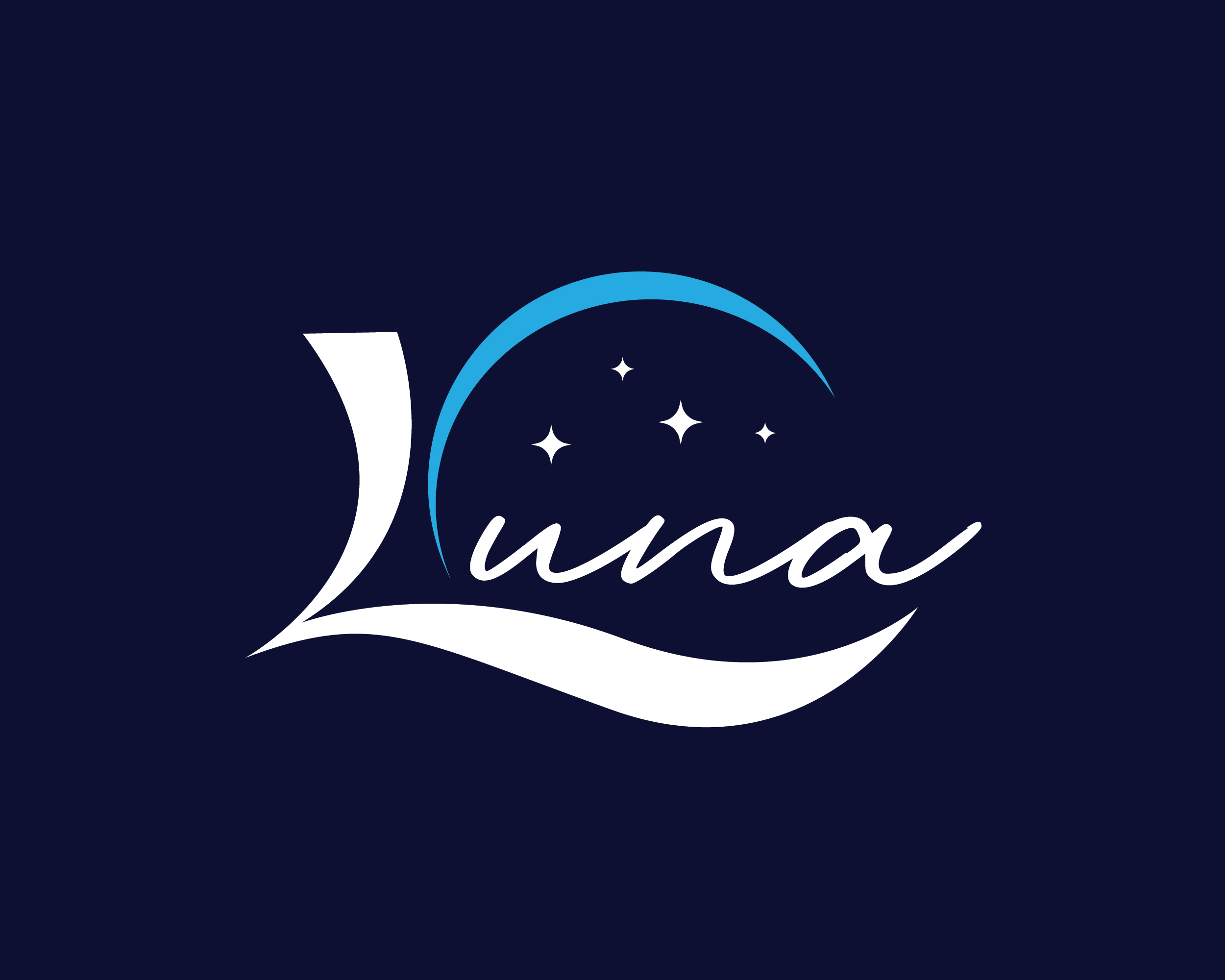 Logo Design by renderman for Luna Cat | Design #37301157