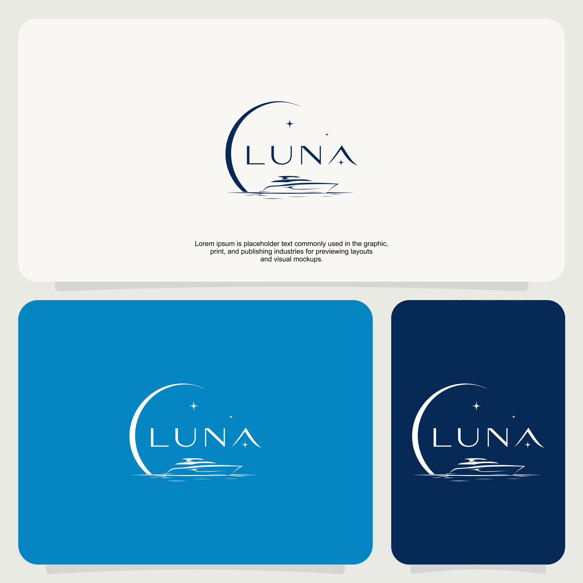 Logo Design by edmore for Luna Cat | Design #37317483