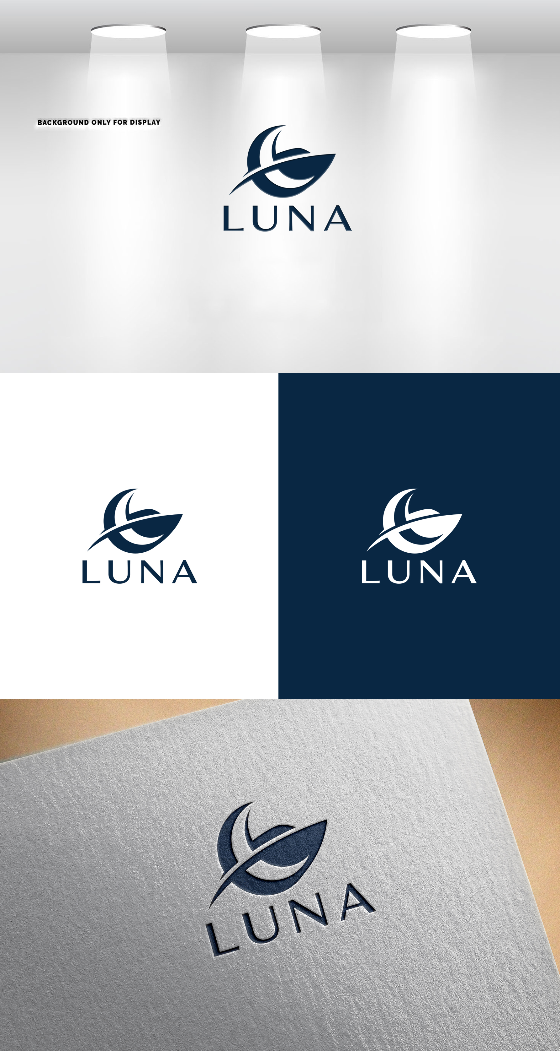 Logo Design by Rahmina for Luna Cat | Design #37320248