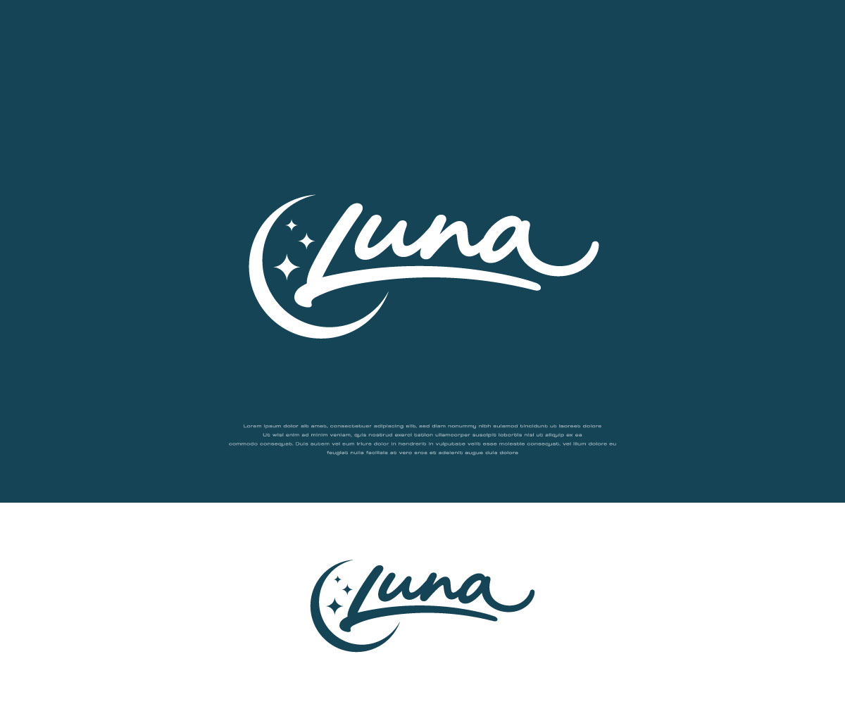 Logo Design by apik. for Luna Cat | Design #37301349
