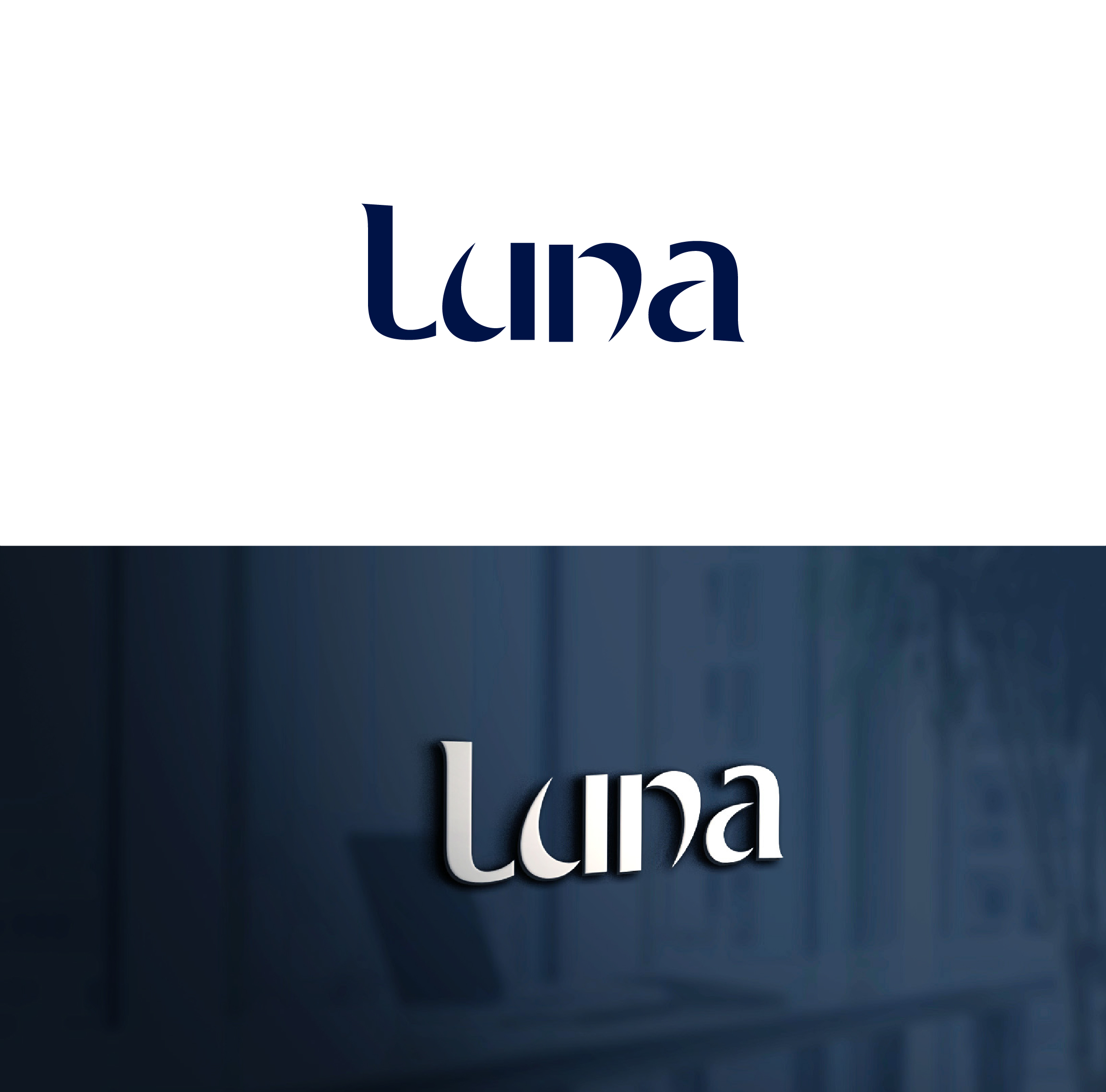 Logo Design by nasim33 for Luna Cat | Design #37306481