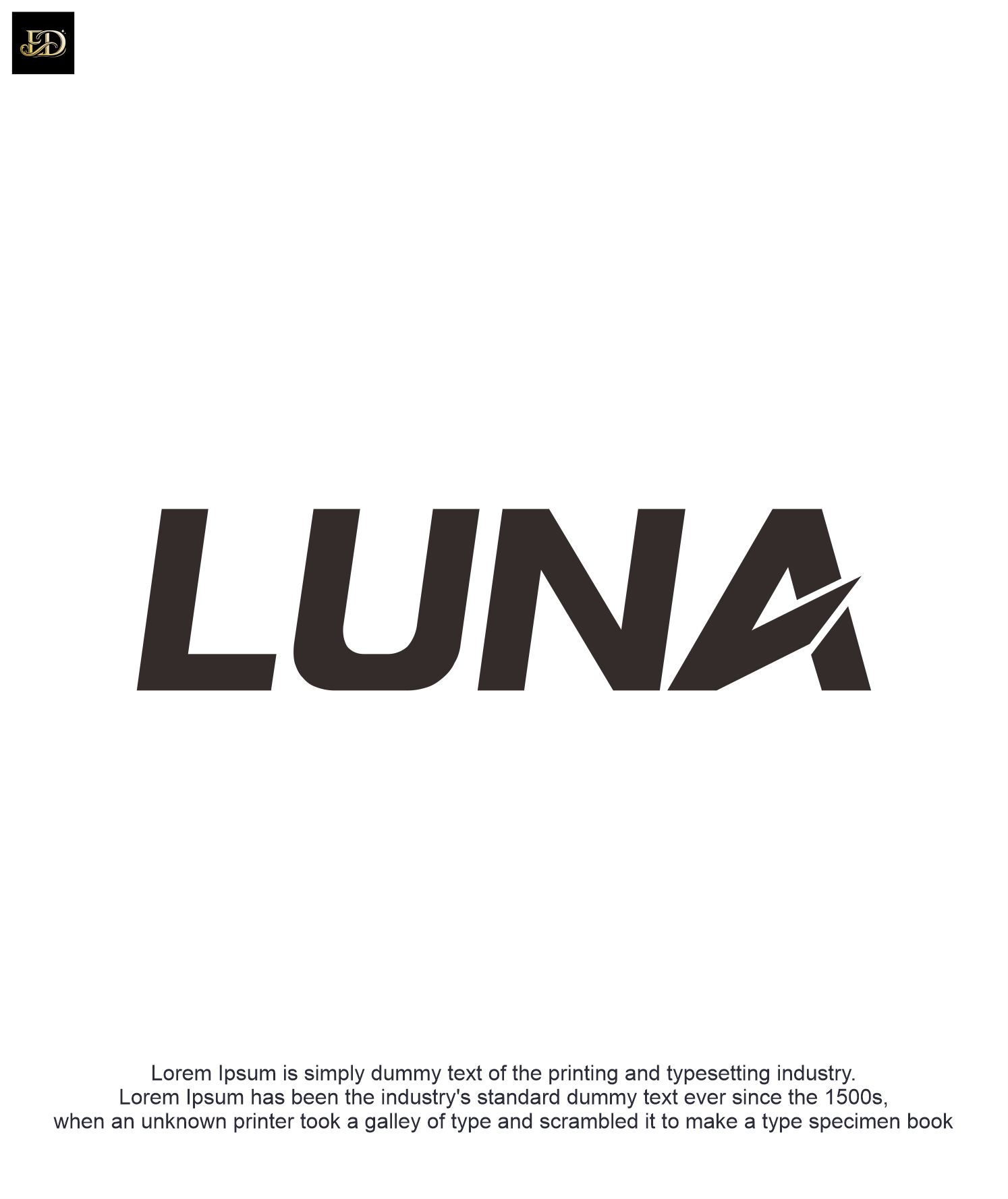 Logo-Design von Eldmal für Luna Cat | Design #37301377