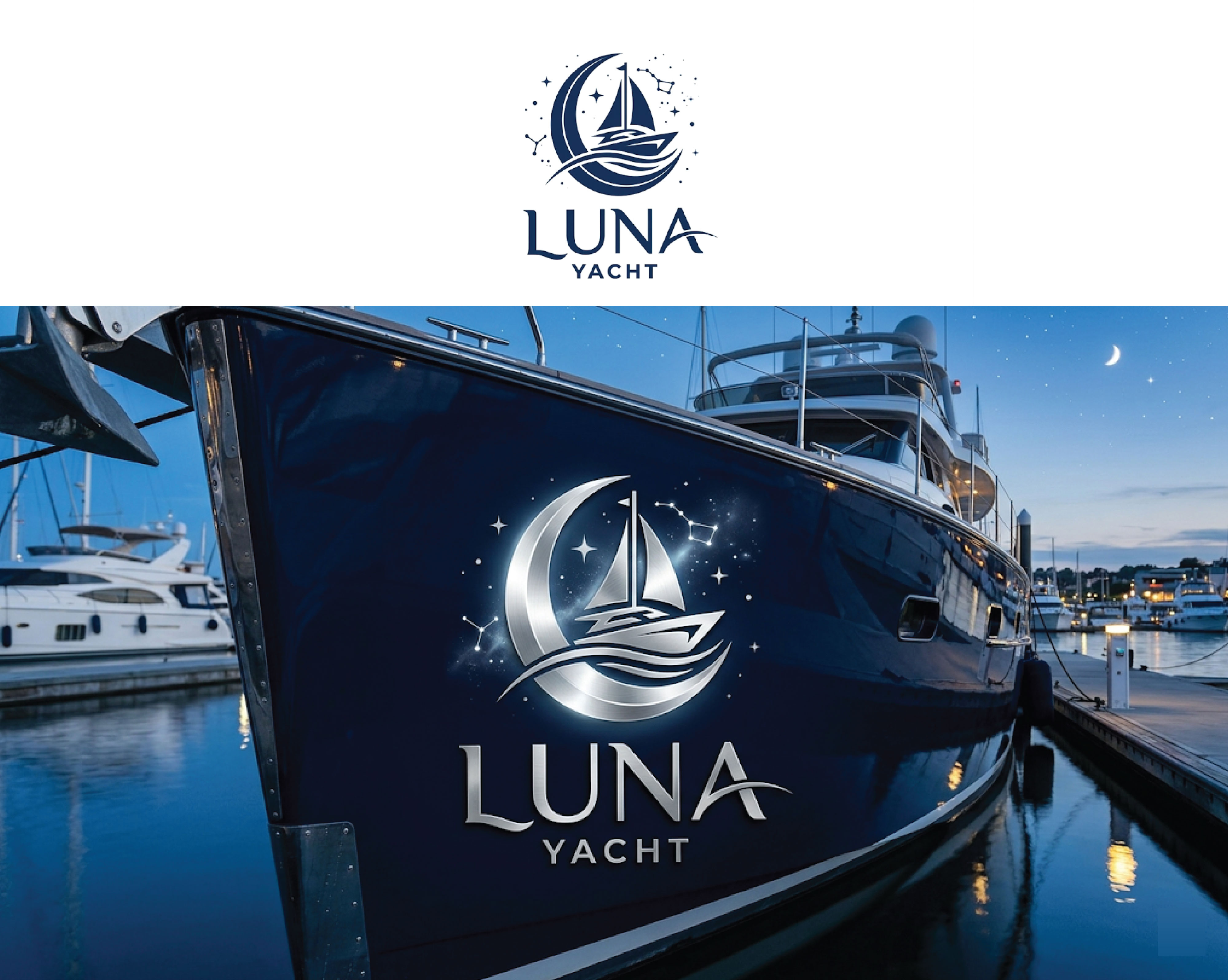 Logo Design by Logotruck for Luna Cat | Design #37300460