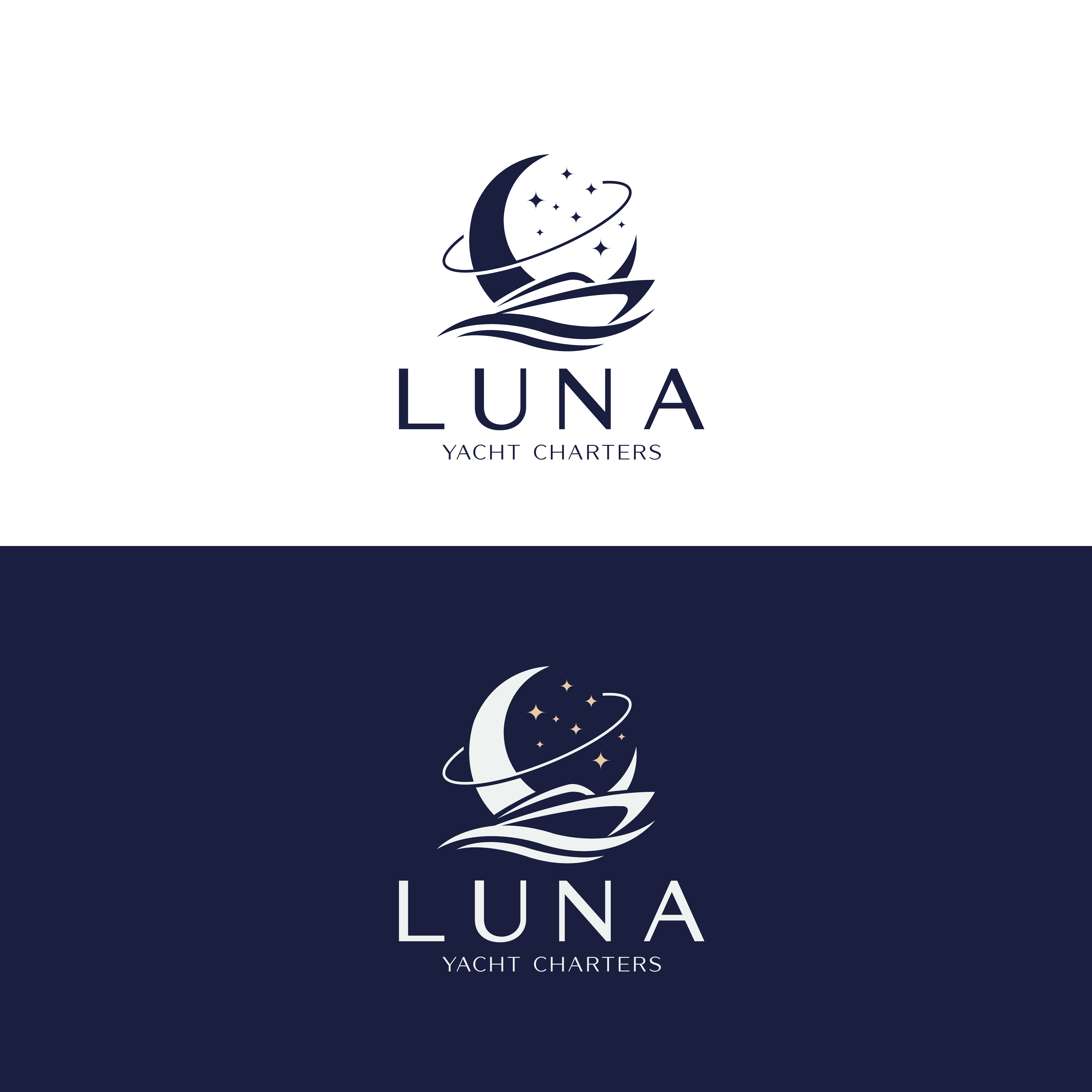 Logo Design by Logo Maker Zone for Luna Cat | Design #37307109
