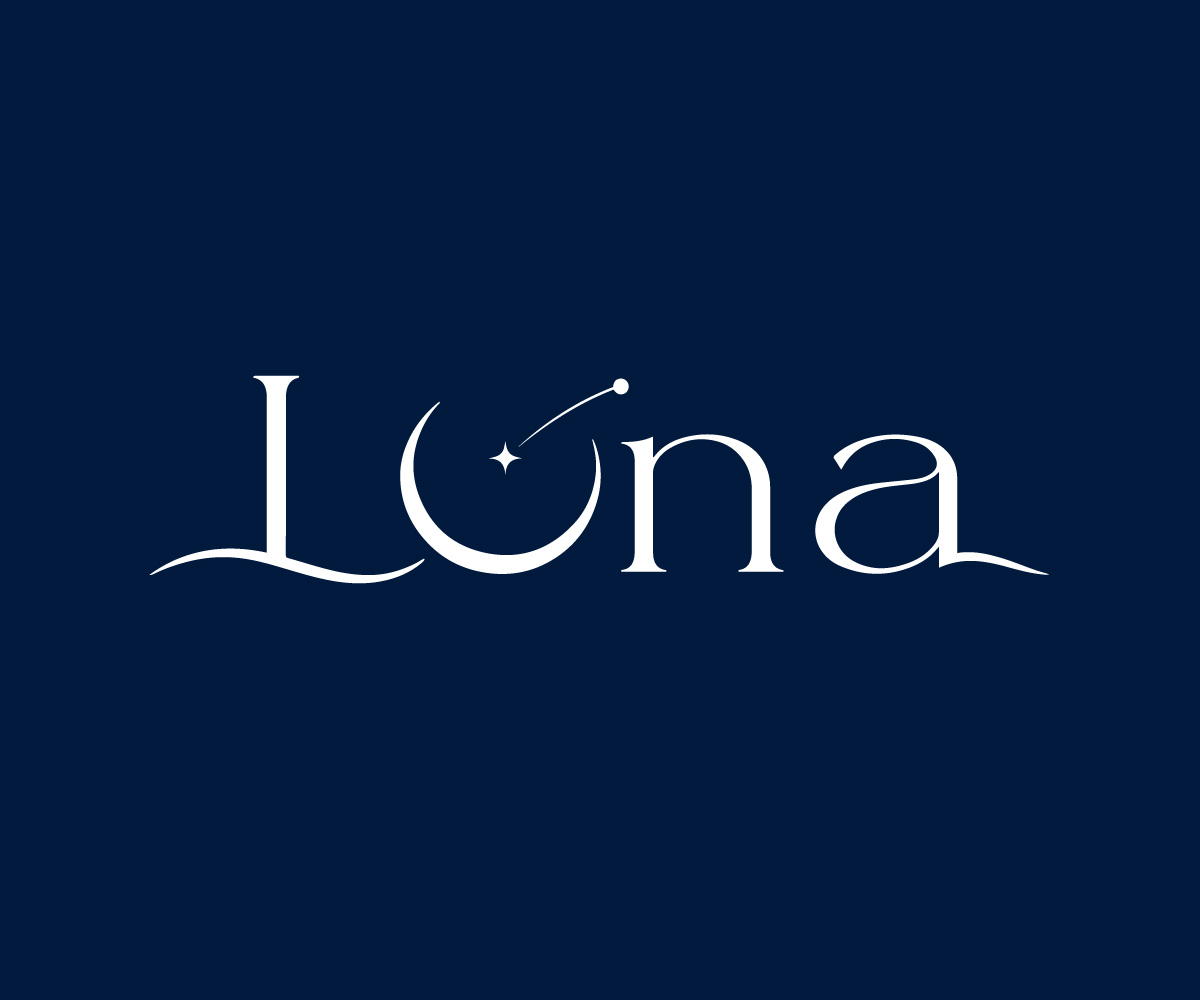 Logo Design by Mala Begum for Luna Cat | Design #37305763