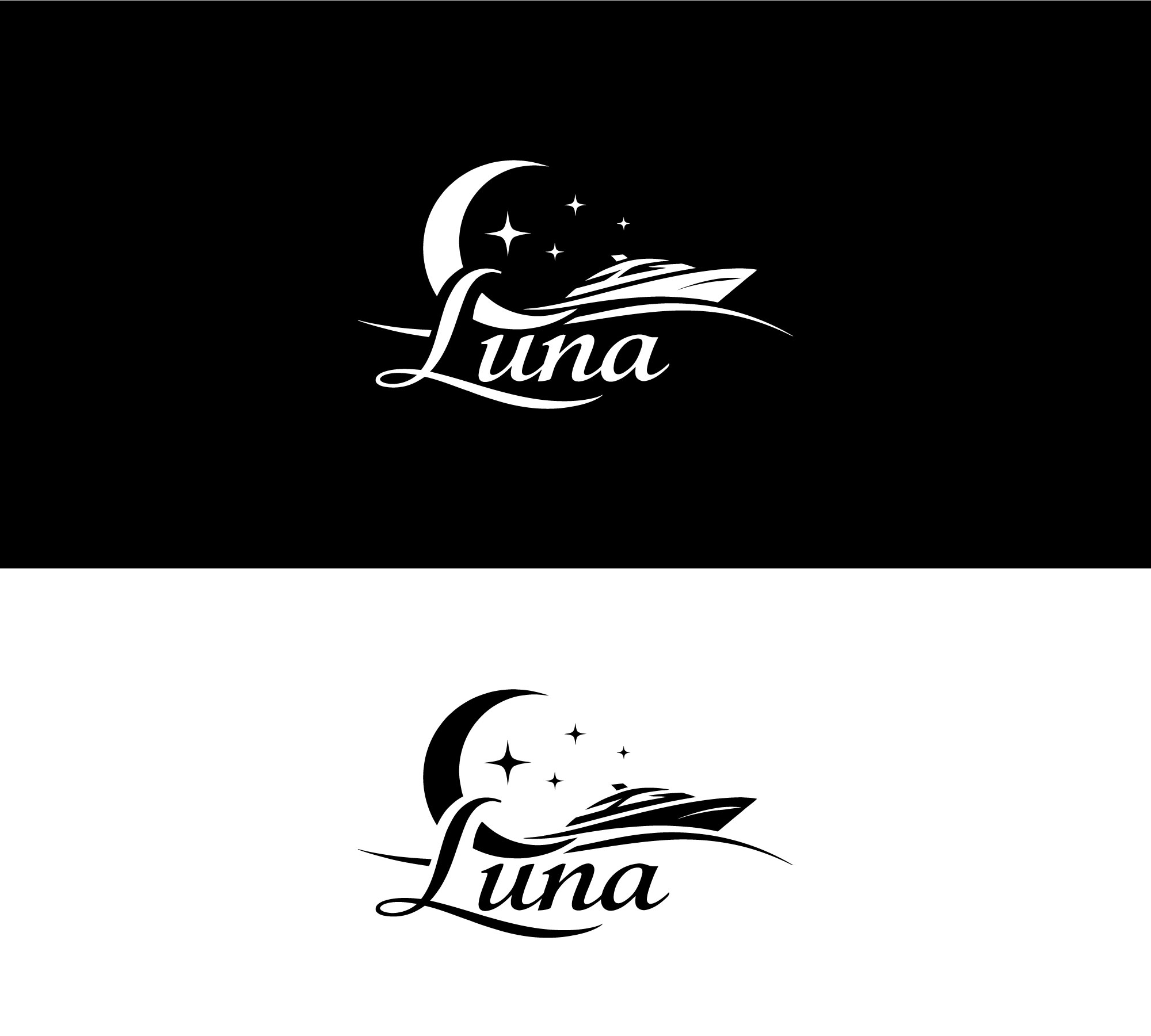 Logo Design by Farhan100 for Luna Cat | Design #37304439