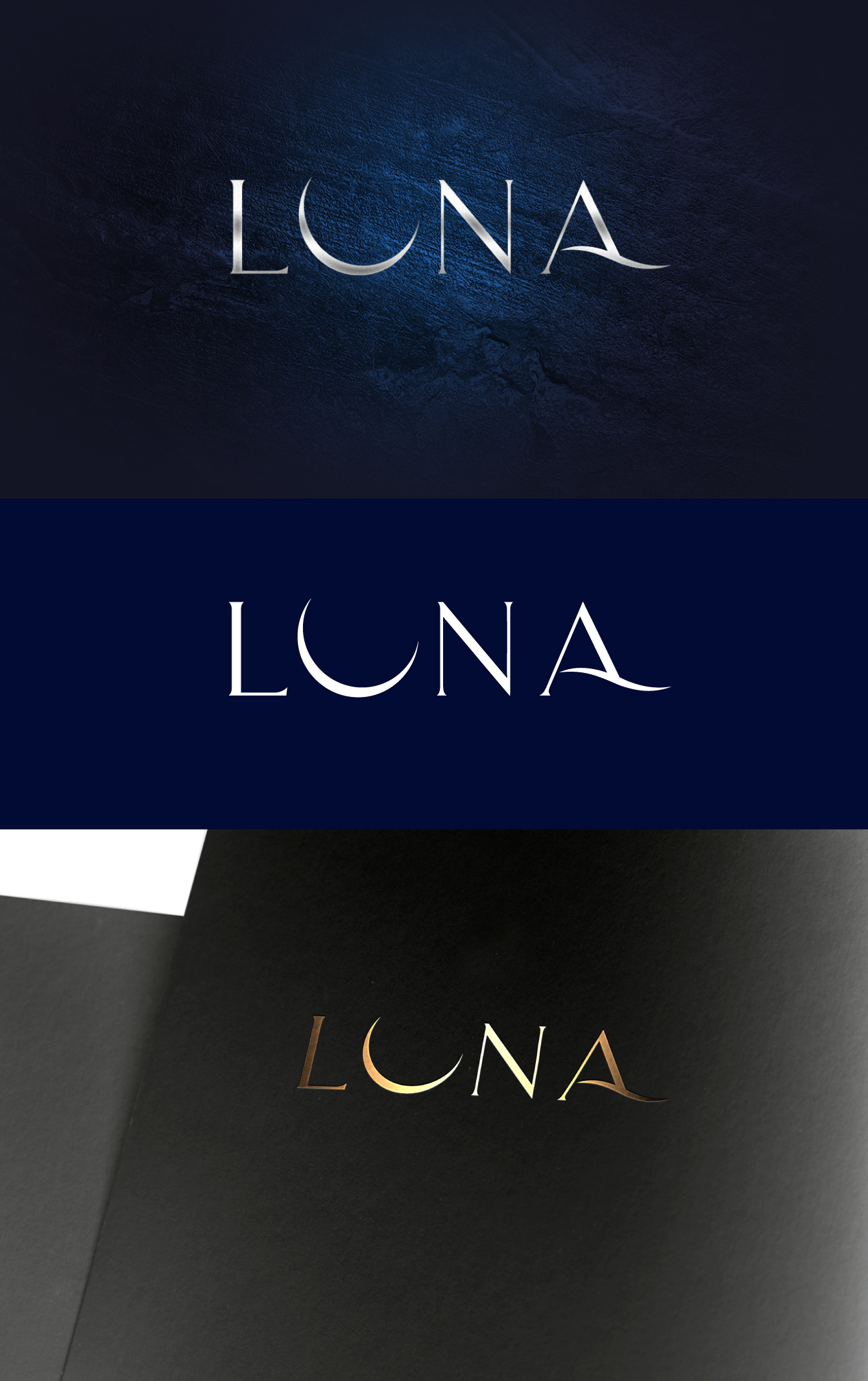 Logo Design by Oliver_Design for Luna Cat | Design #37306658