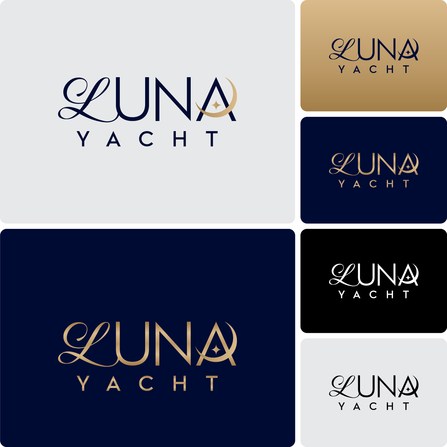 Logo Design by CS_Creatives for Luna Cat | Design #37309264