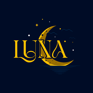 Diseño de Logo por DesignLima para Luna Cat | Diseño: #37310034