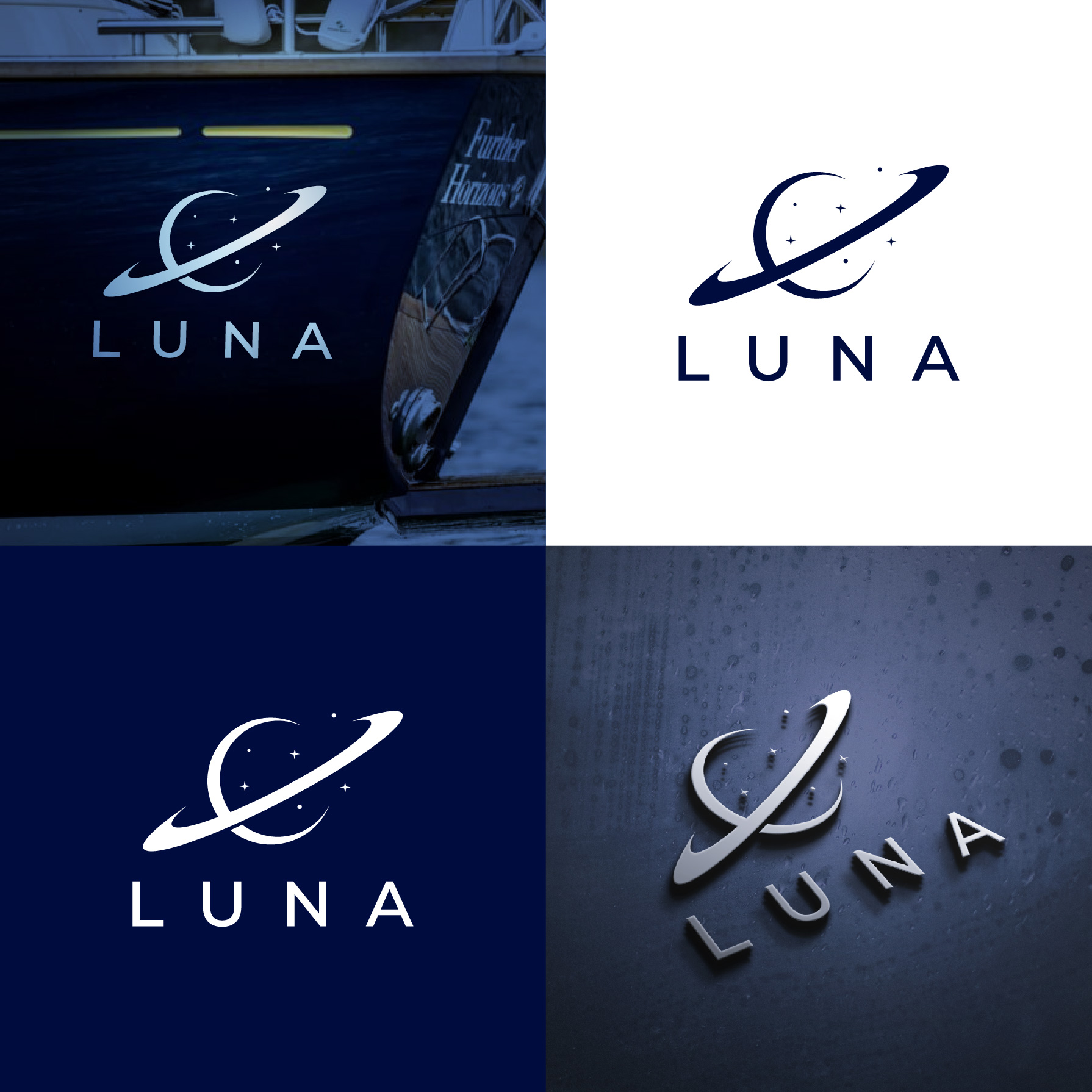 Logo Design by 4tech services for Luna Cat | Design #37301177