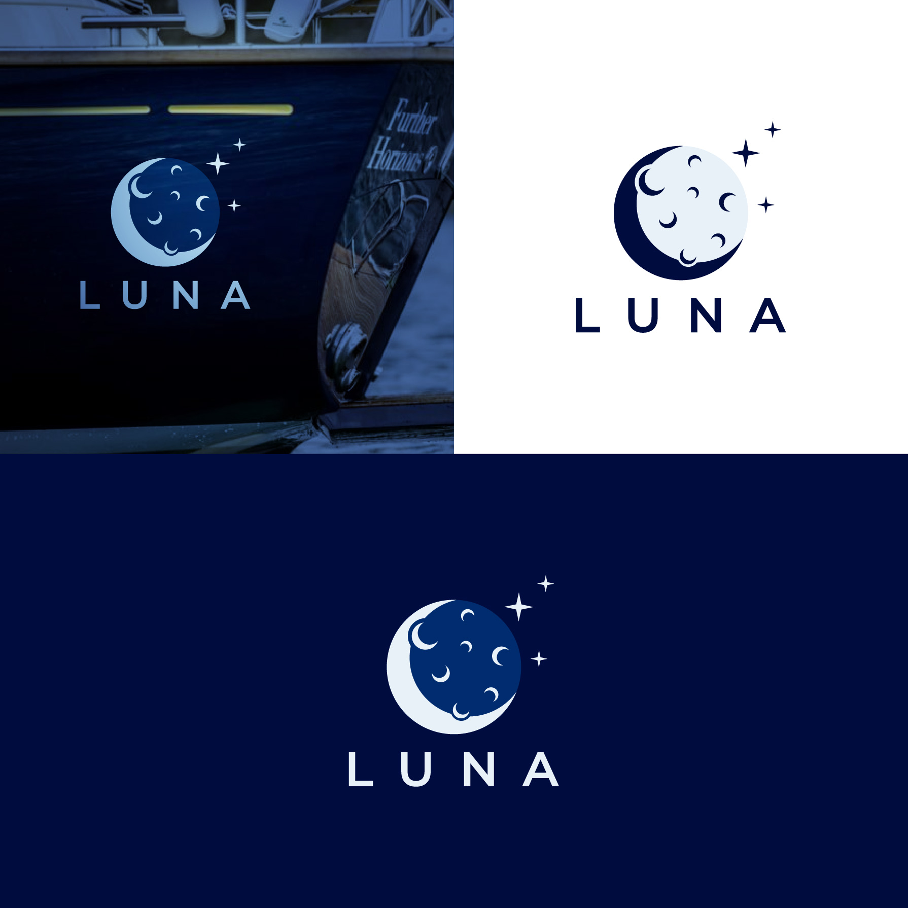 Logo Design by 4tech services for Luna Cat | Design #37303069