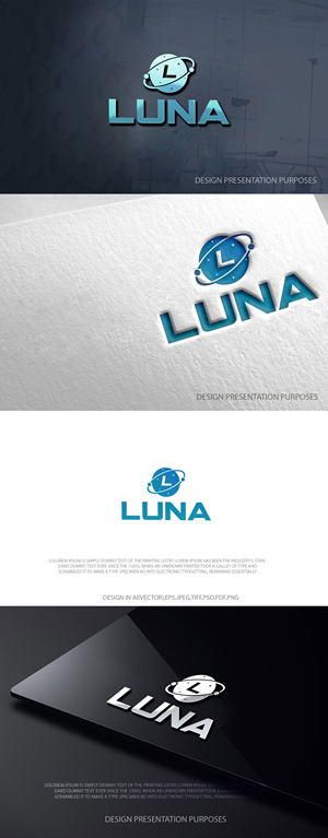 Diseño de Logo por zebronicgraphic para Luna Cat | Diseño: #37302395