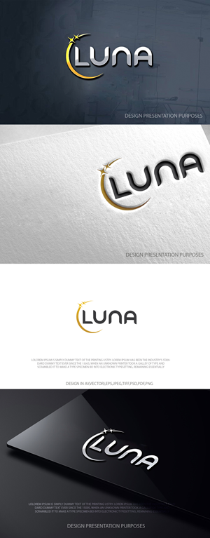 Diseño de Logo por zebronicgraphic para Luna Cat | Diseño: #37302397