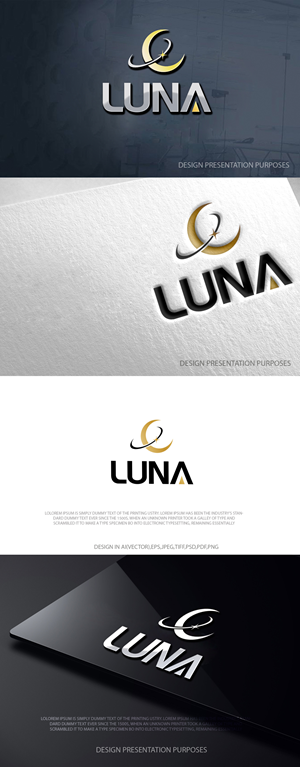 Diseño de Logo por zebronicgraphic para Luna Cat | Diseño: #37302398