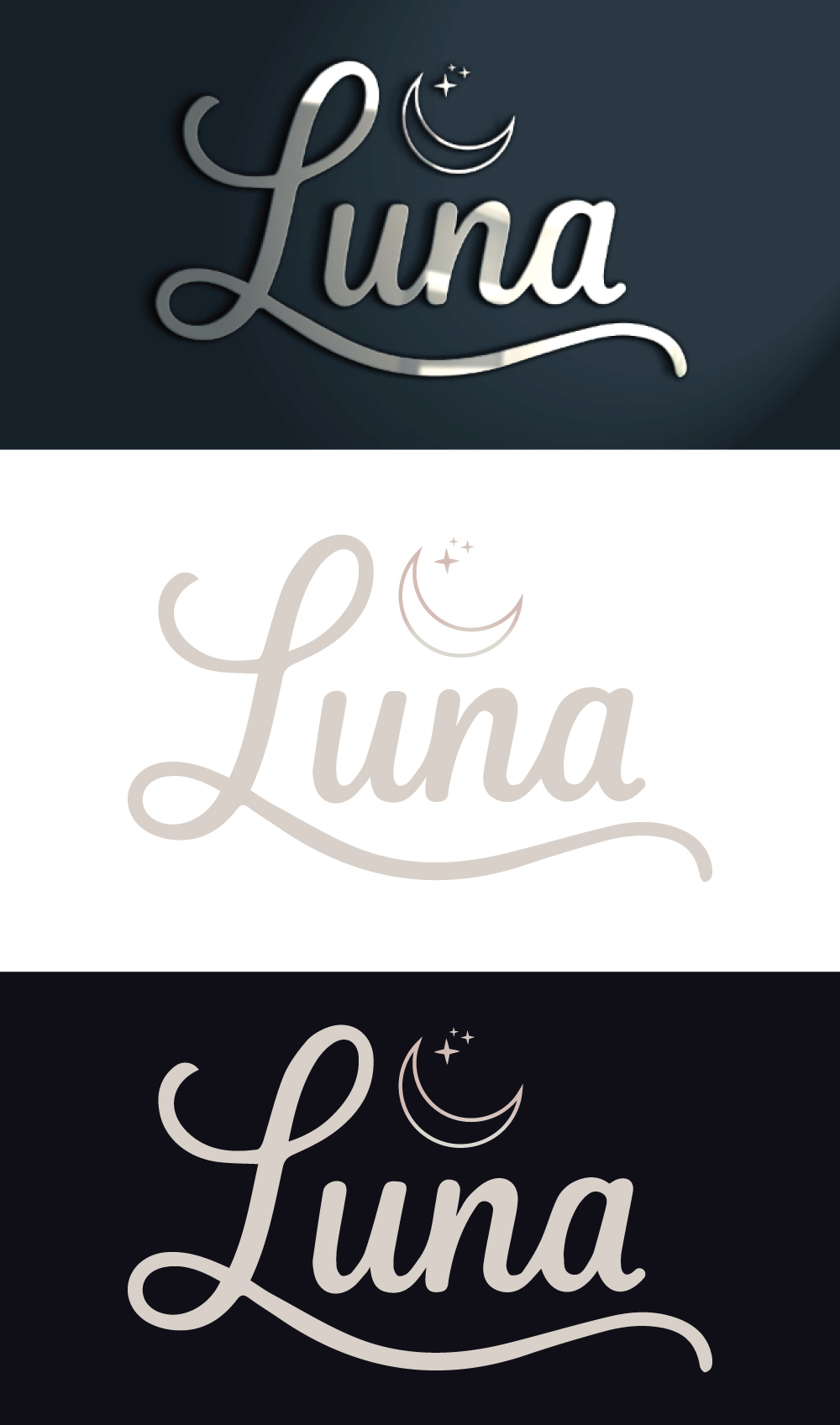 Logo Design by Chanel graphics for Luna Cat | Design #37301407