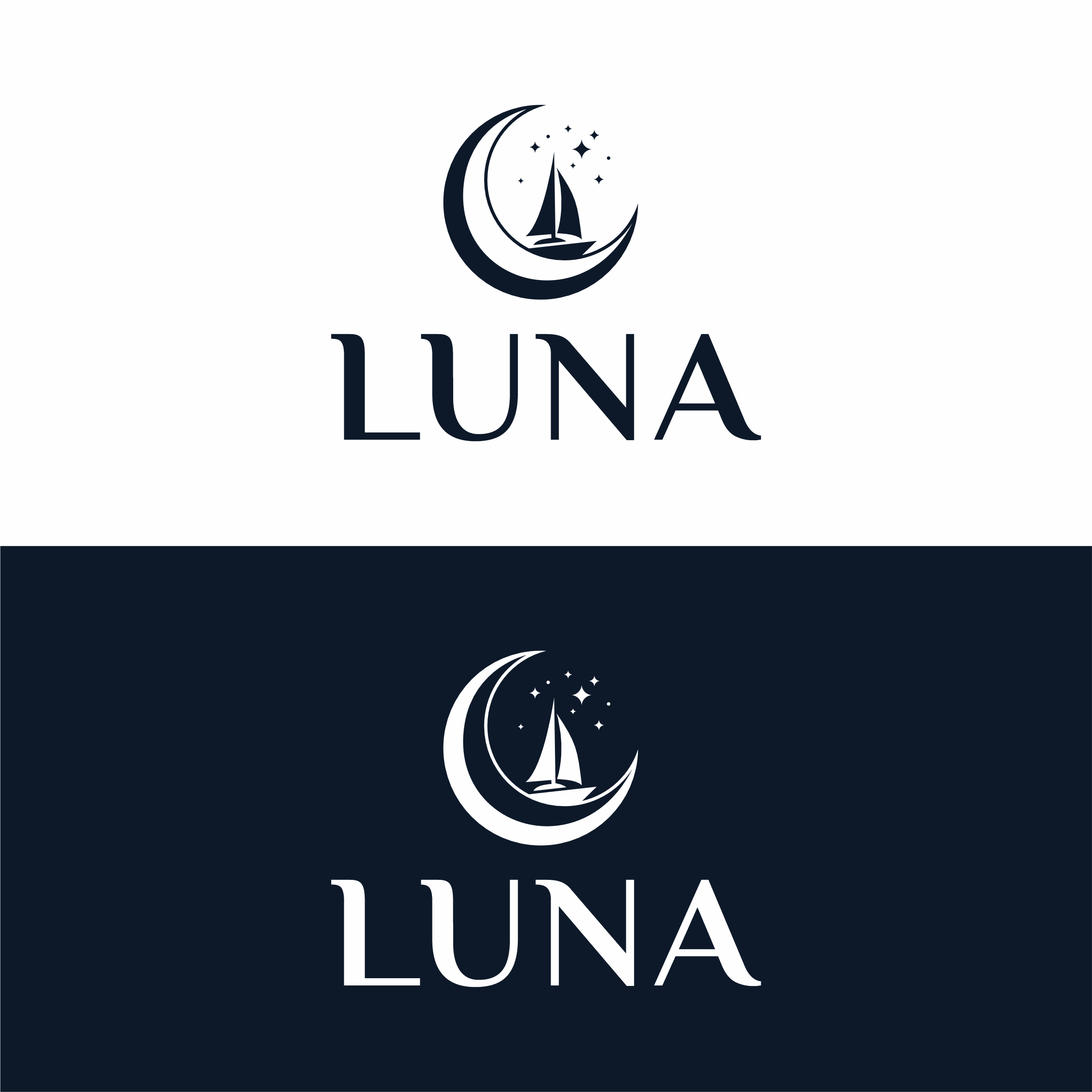 Logo Design by saher khan 2 for Luna Cat | Design #37300469