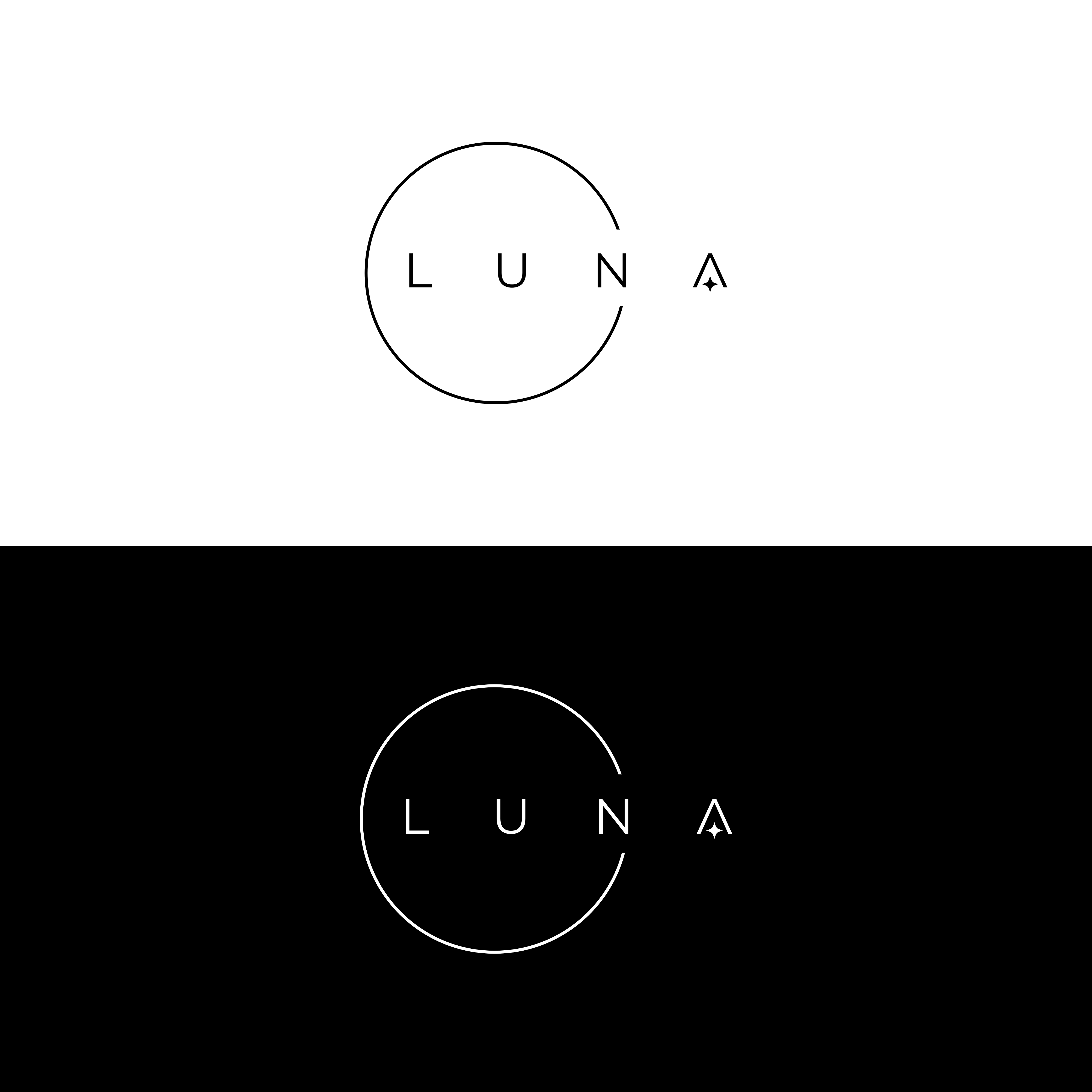 Logo Design by ybmdesign for Luna Cat | Design #37314310