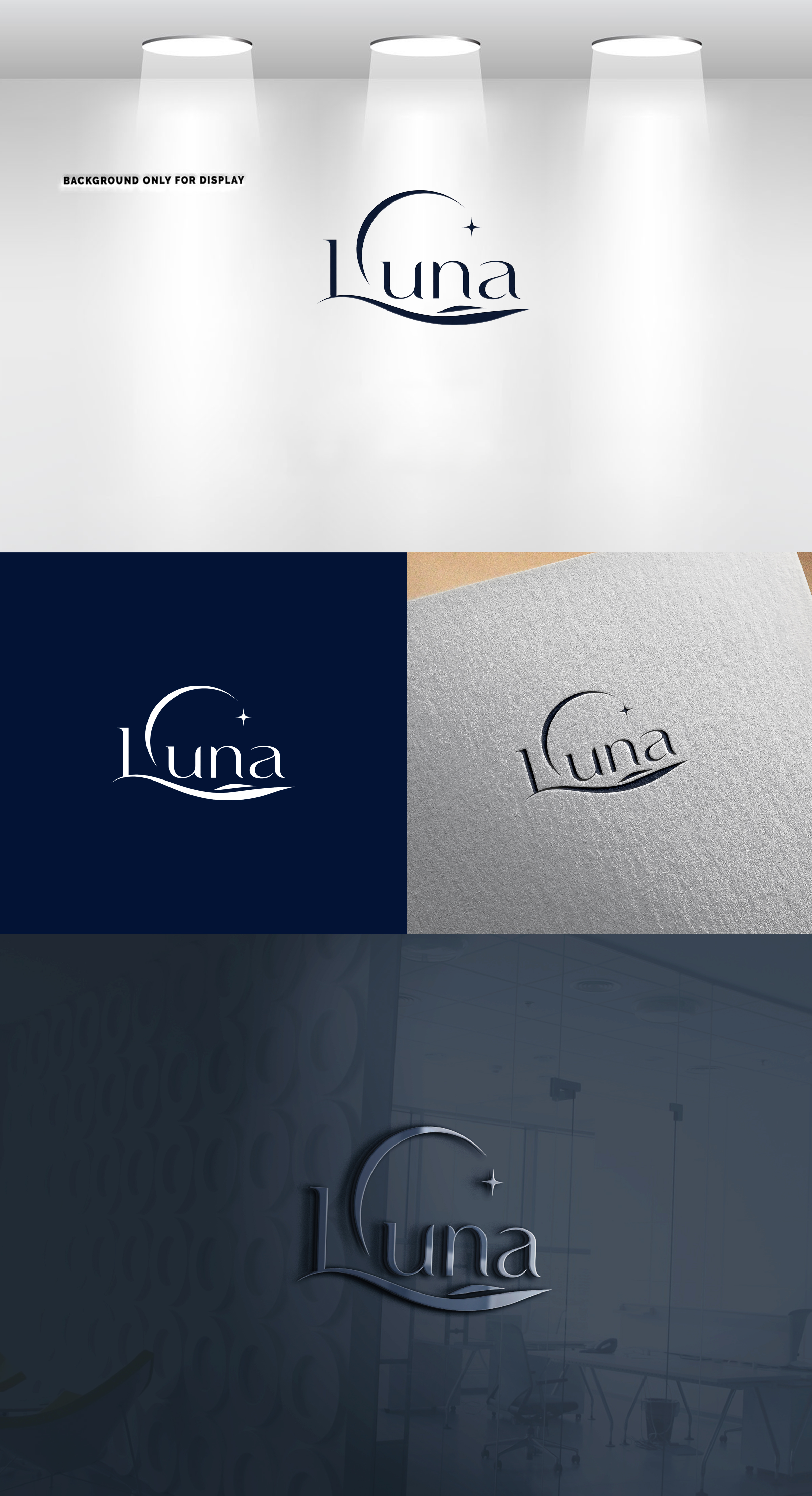 Diseño de Logo por Soonia para Luna Cat | Diseño #37305616