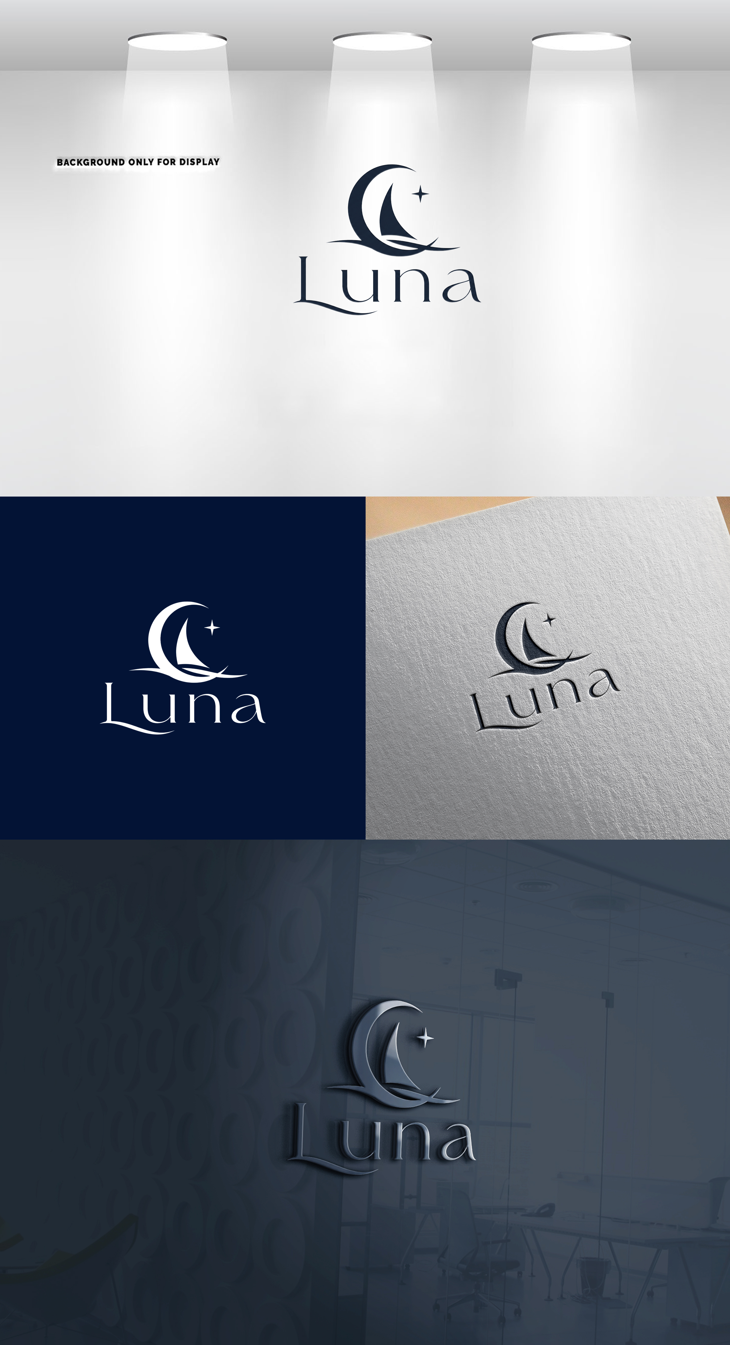 Diseño de Logo por Soonia para Luna Cat | Diseño #37305617