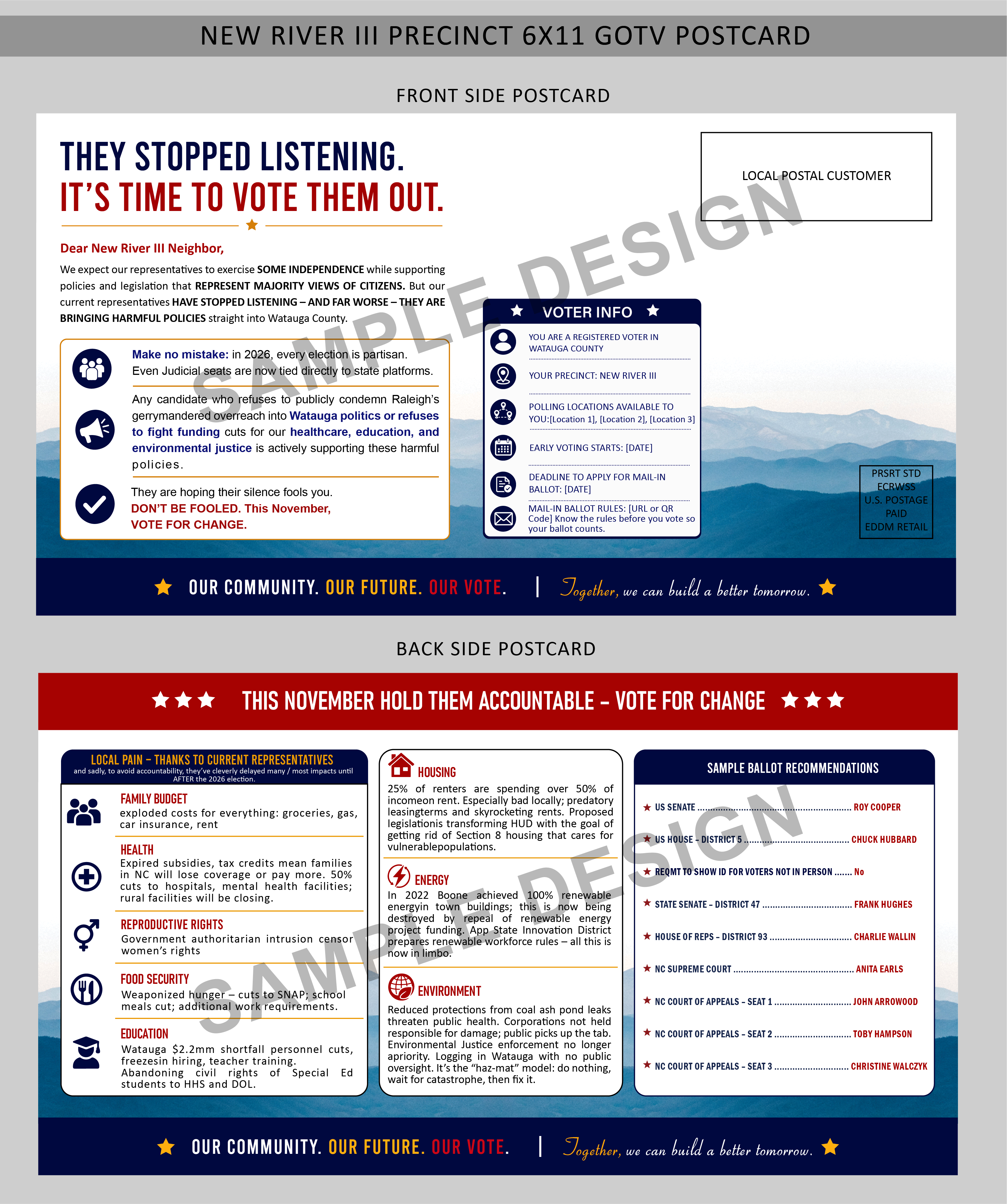 Postcard Design by #Mona for this project | Design #37314699