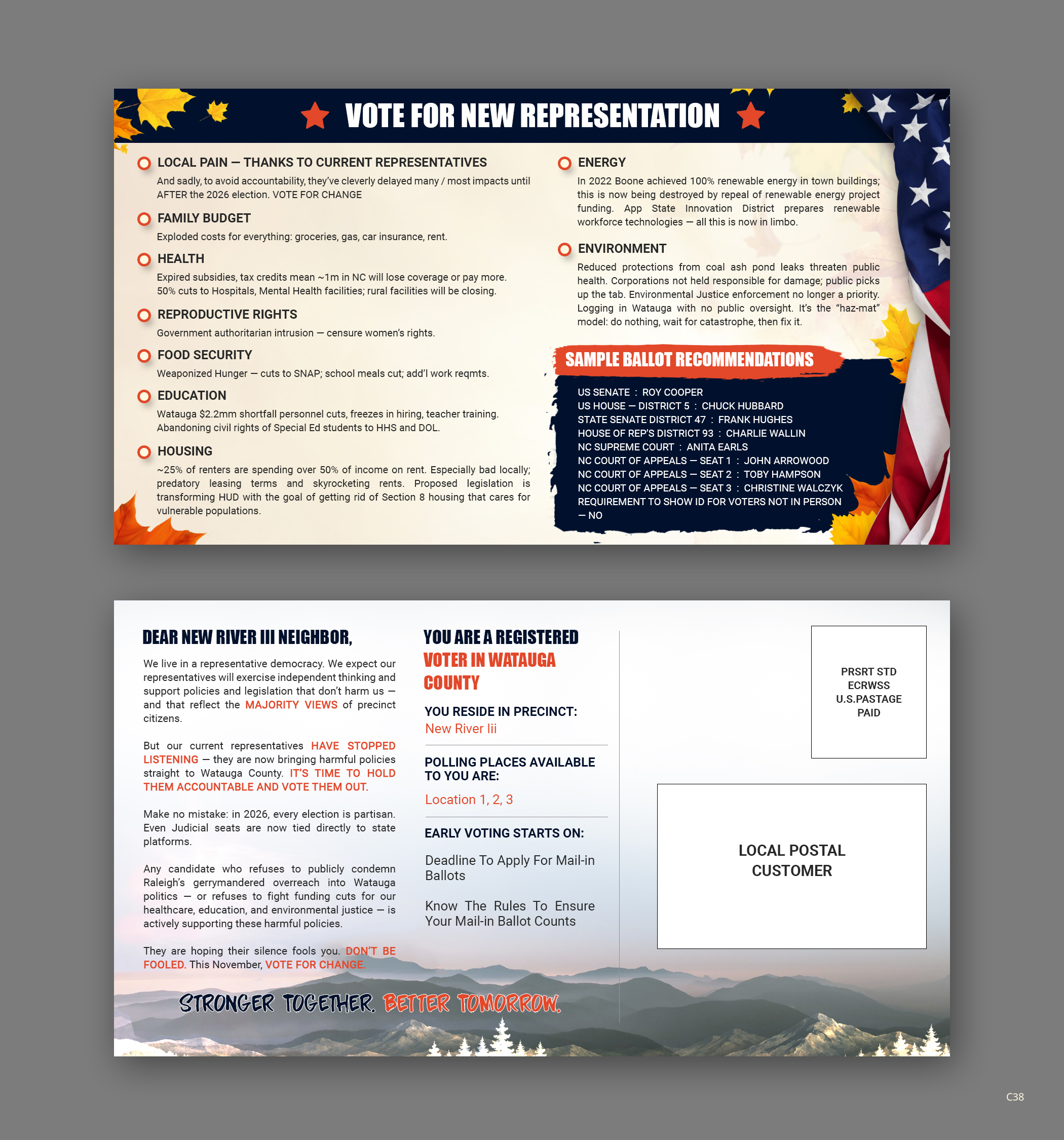 Postcard Design by pb for this project | Design #37313307
