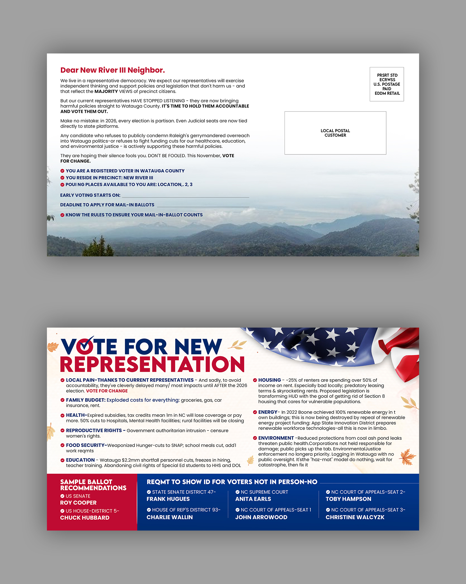 Postcard Design by debdesign for this project | Design #37308551